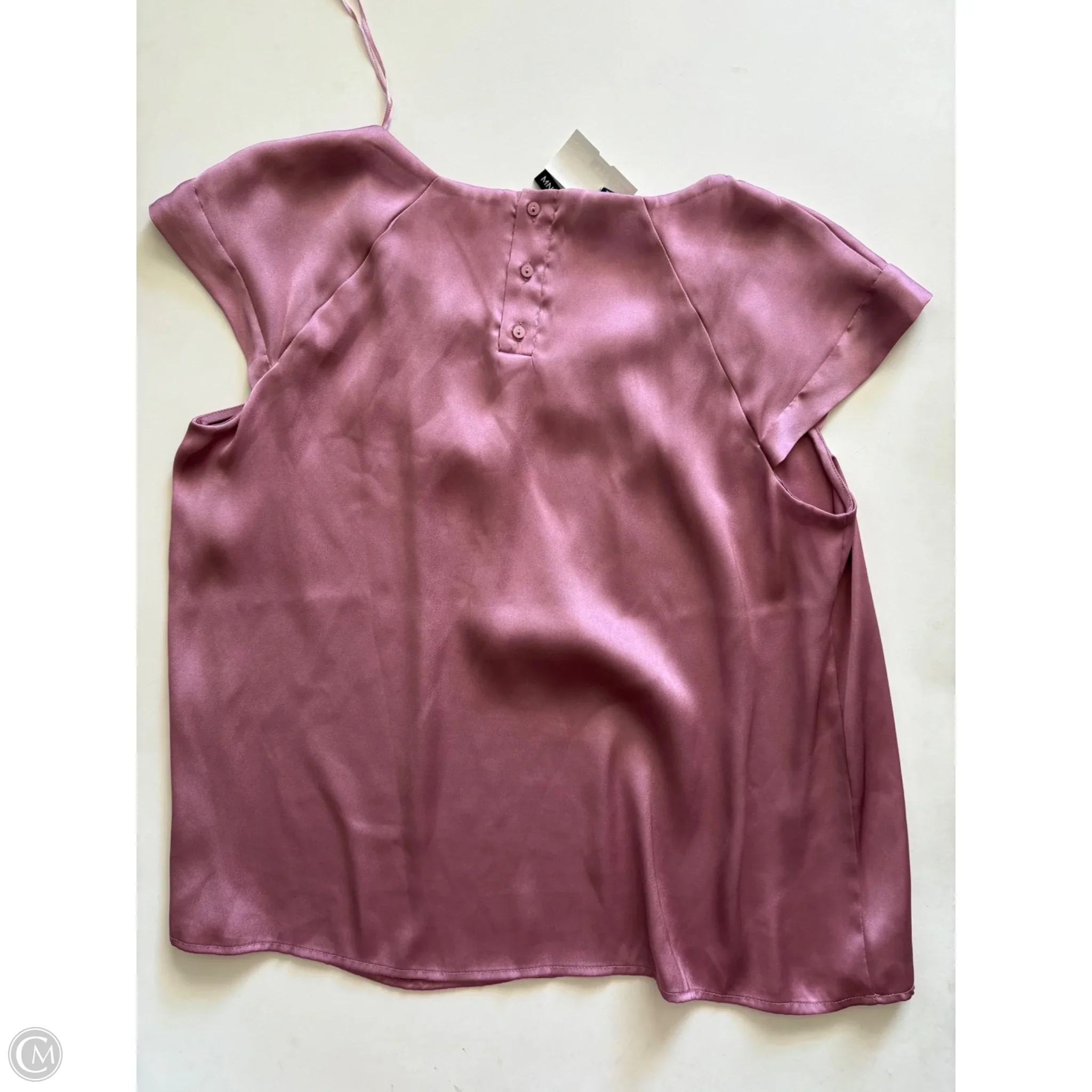 Blouse Sleeveless By Mng In Pink, Size: L - Image 2