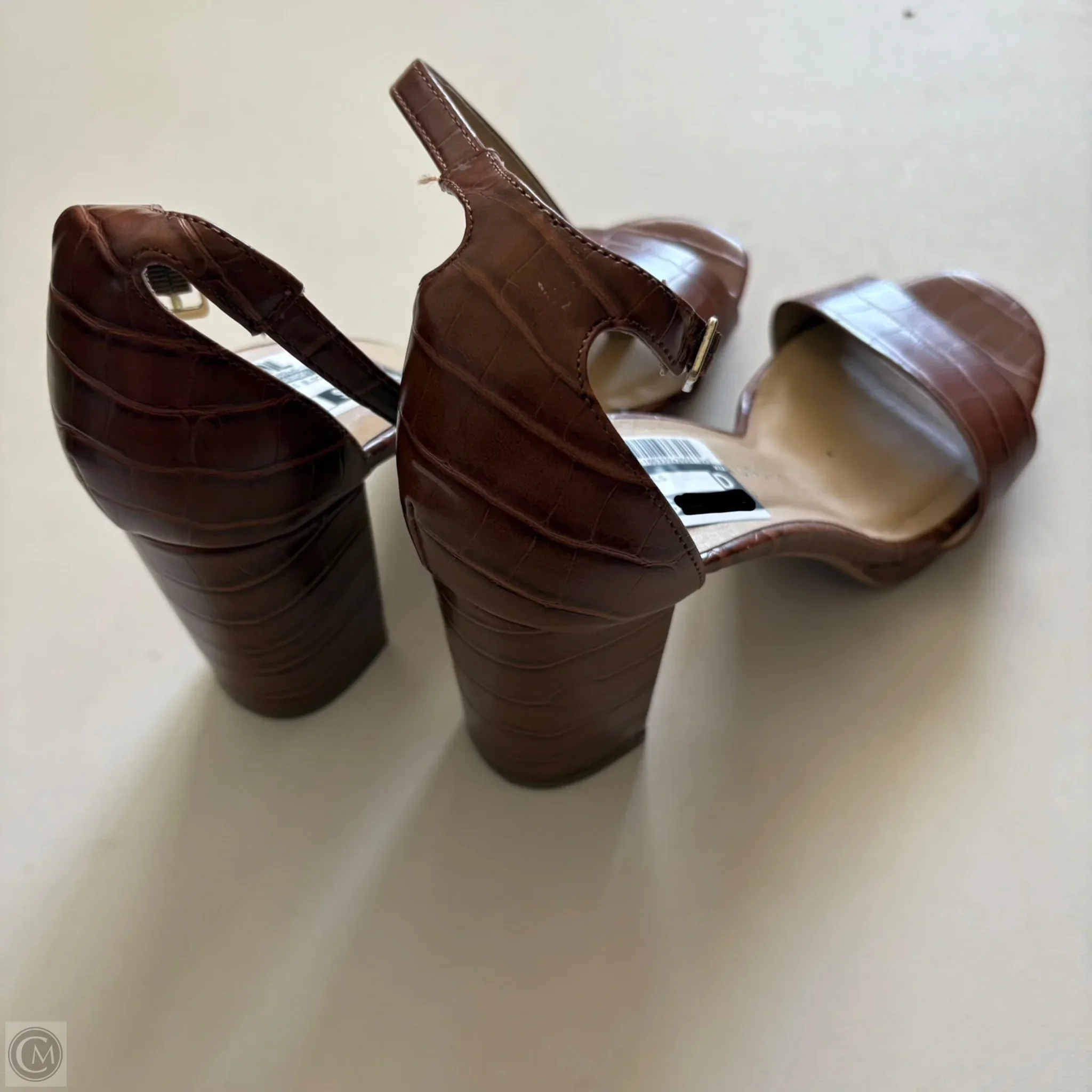Shoes Heels Block By Chinese Laundry In Brown, Size: 7.5 - Image 2