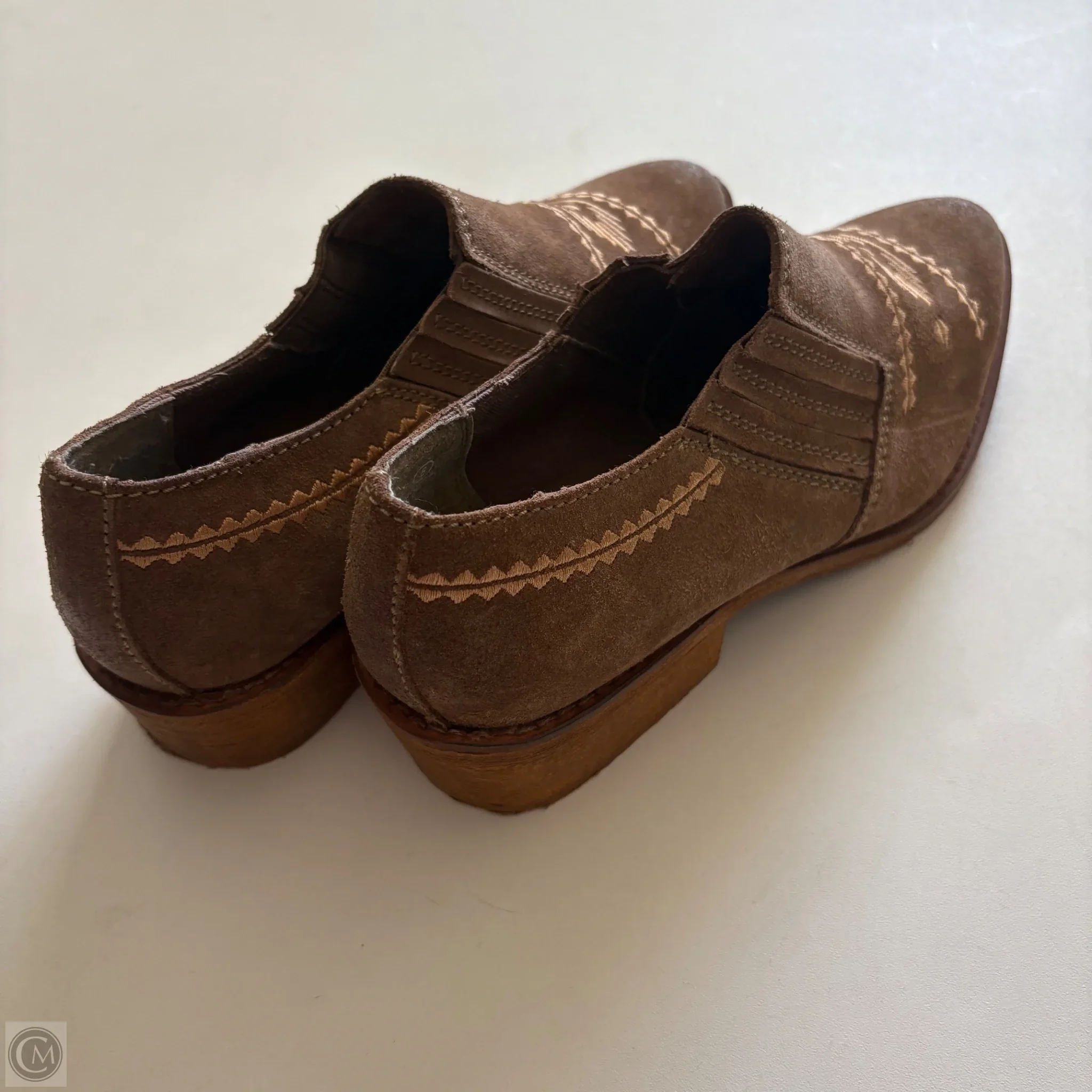 Boots Ankle Heels By Naughty Monkey In Brown, Size: 8 - Image 2