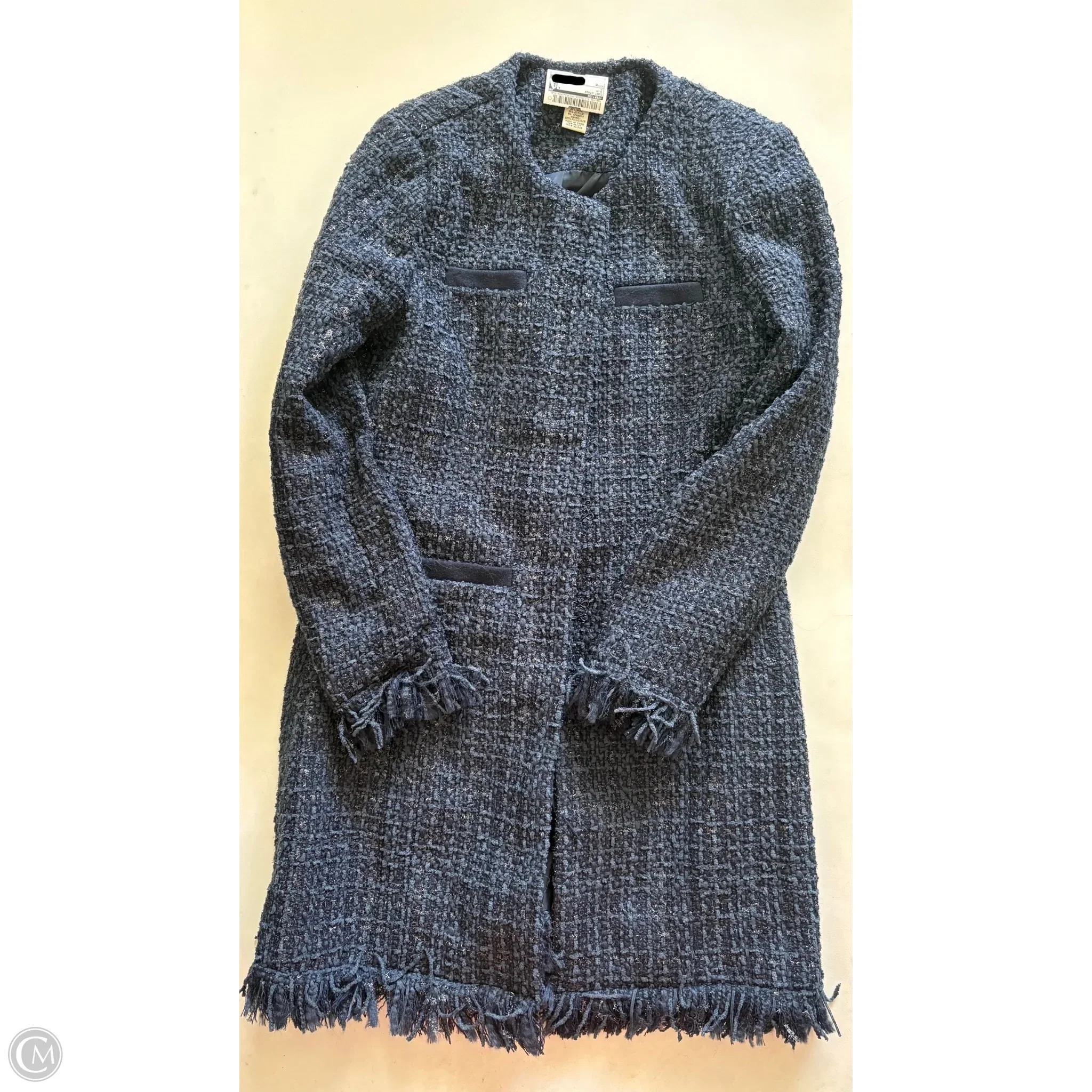 Coat Other By Vertigo In Blue, Size: M - Image 1