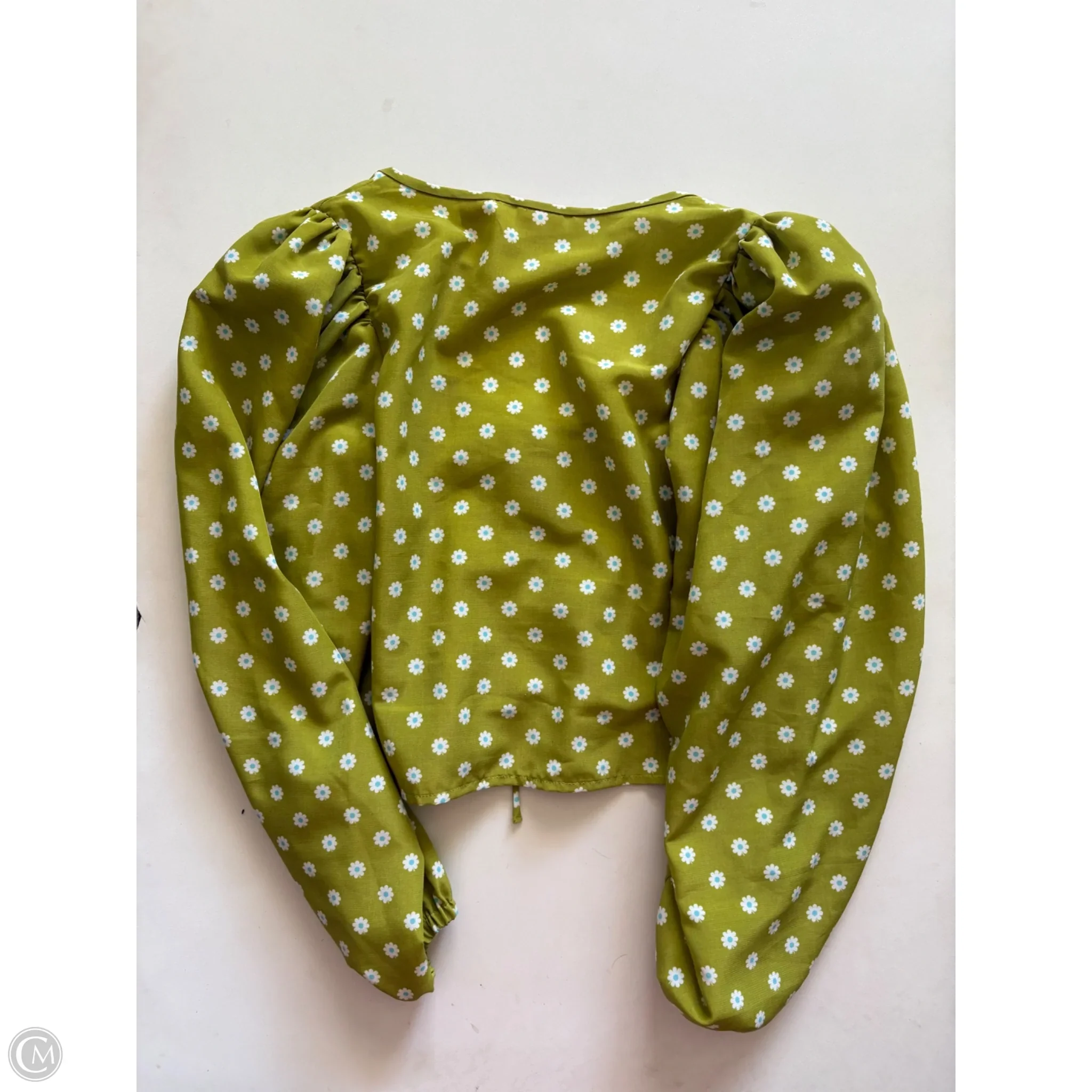 Top Long Sleeve By Levis In Green, Size: Xs - Image 2