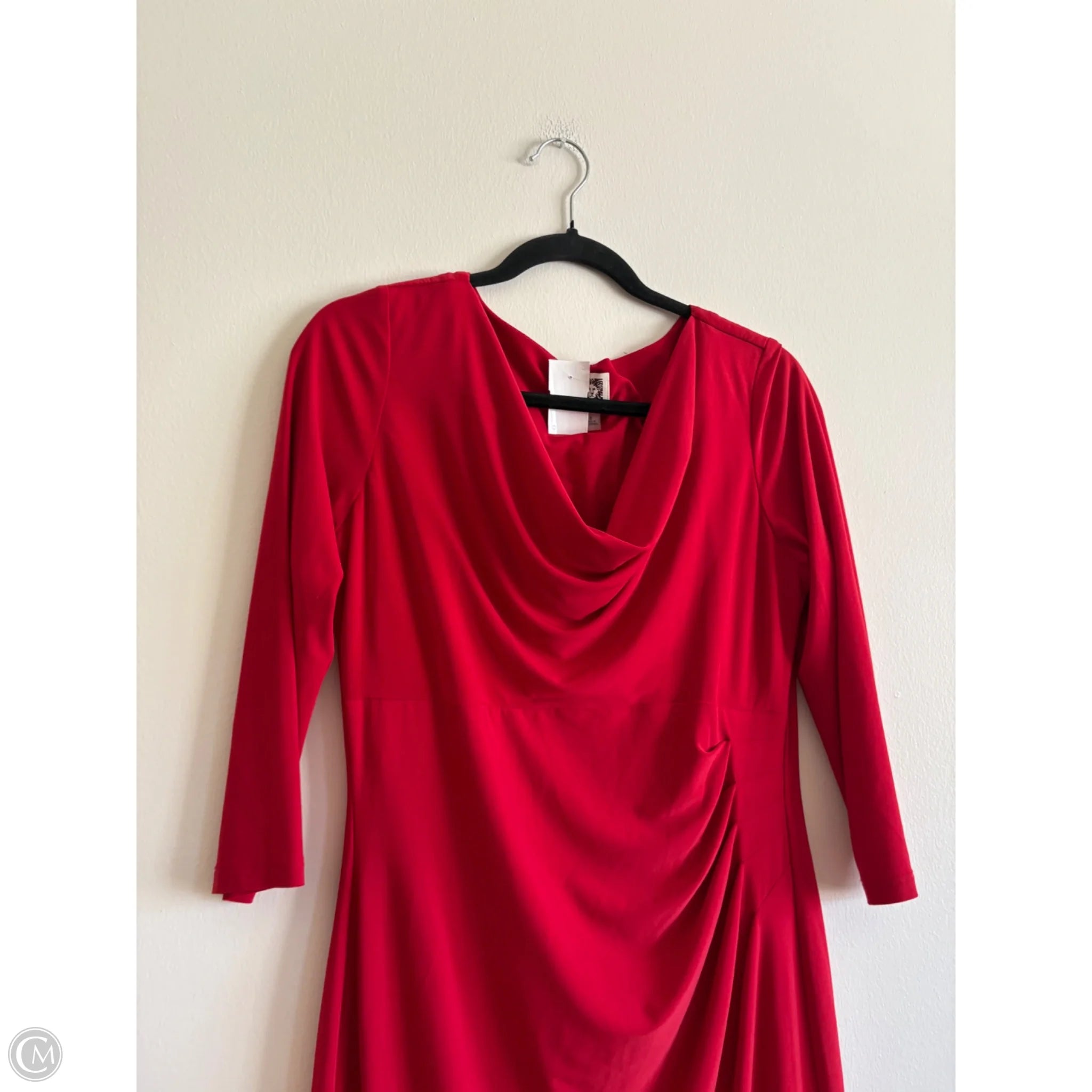 Dress Work By Anne Klein In Red, Size: 8 - Image 3