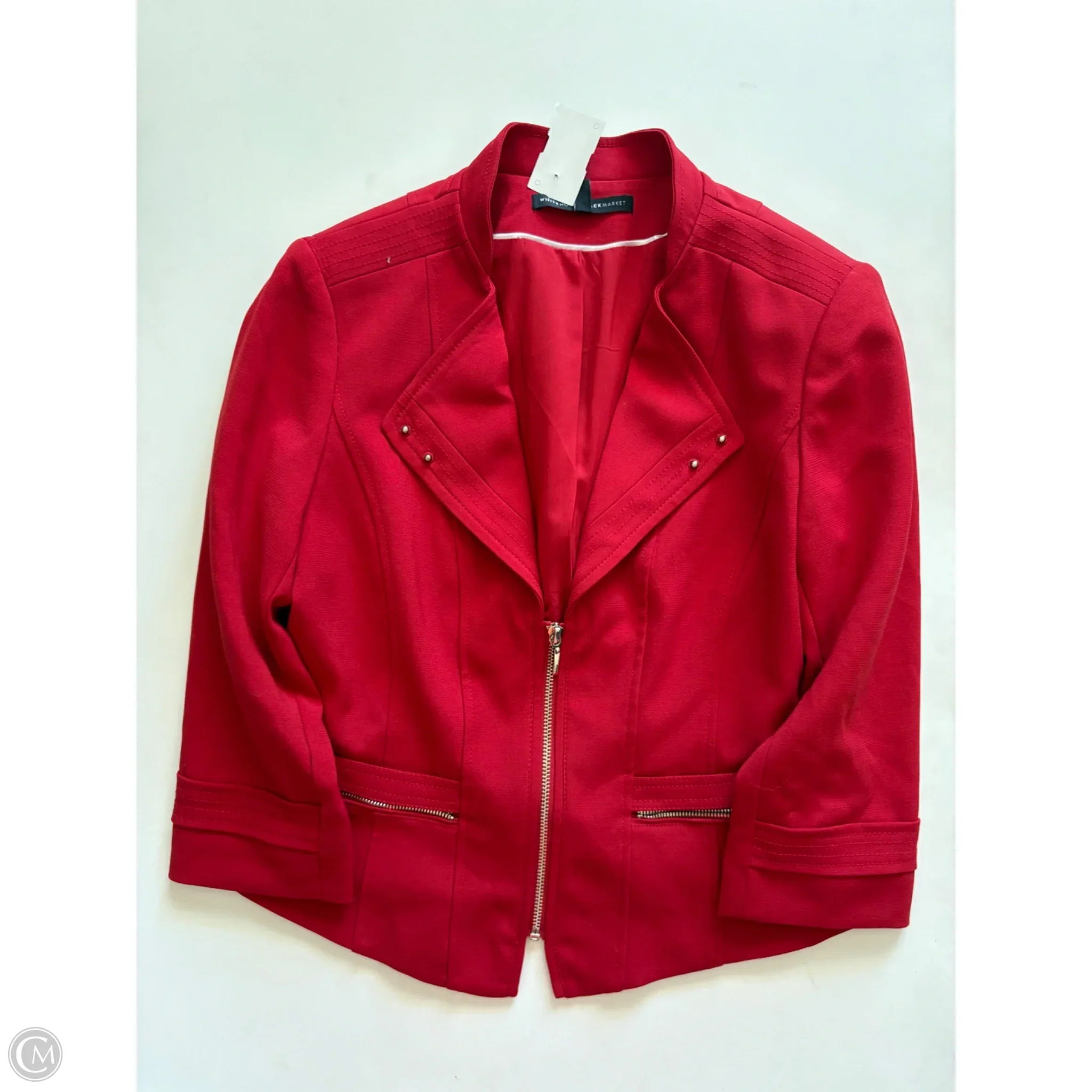 Blazer By White House Black Market In Red, Size: 6 - Image 1