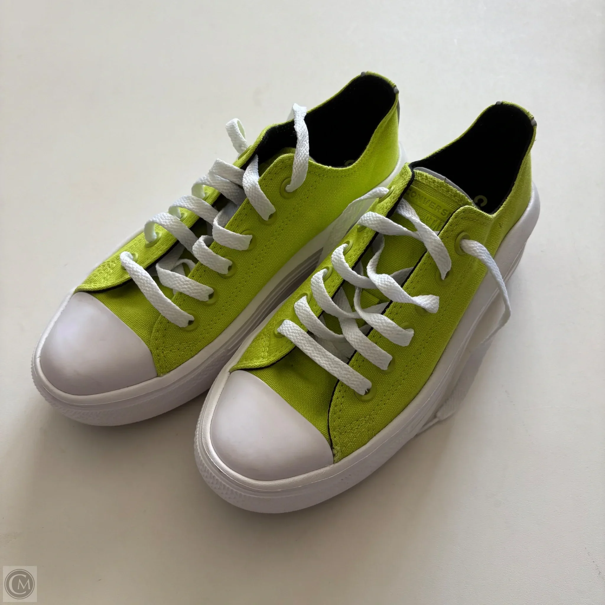 Shoes Athletic By Converse In Green, Size: 7 - Image 1
