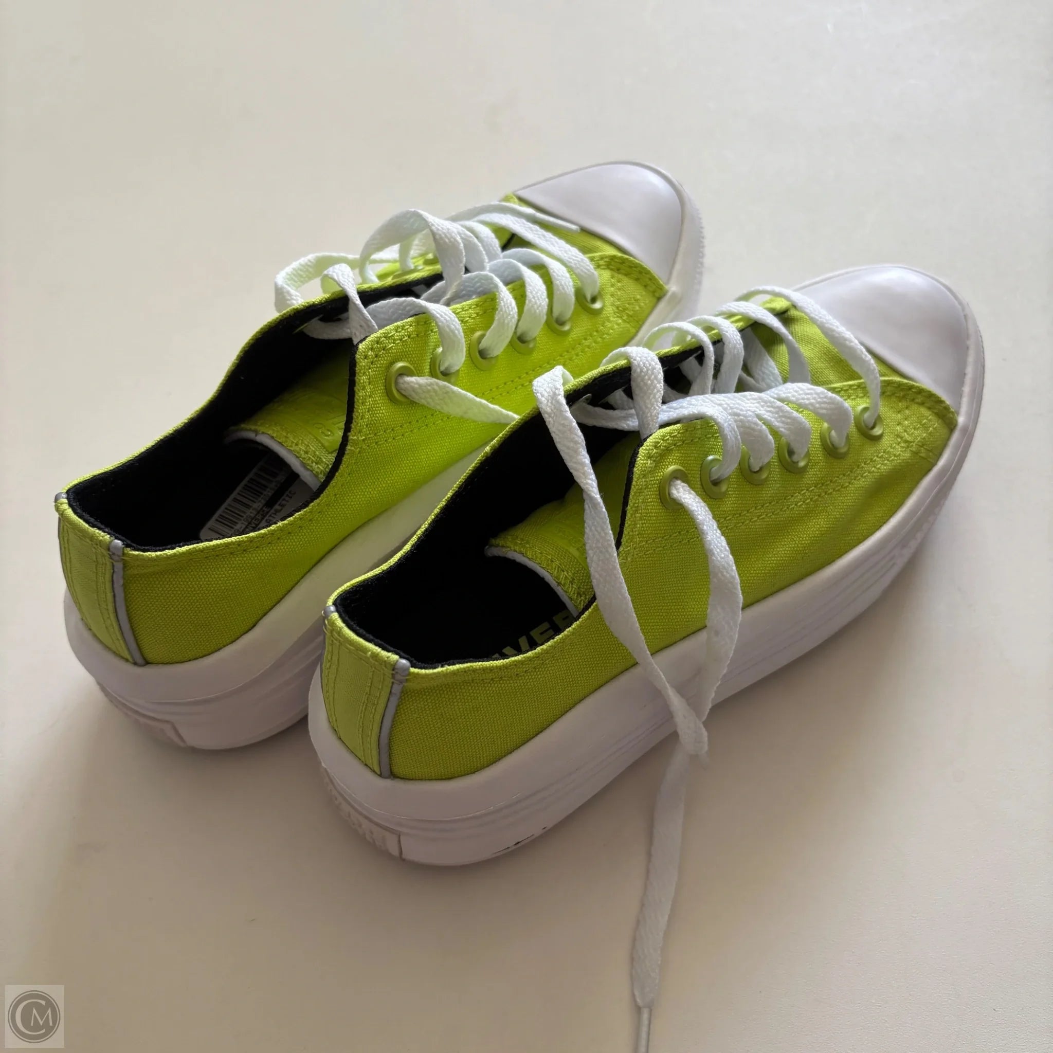 Shoes Athletic By Converse In Green, Size: 7 - Image 2
