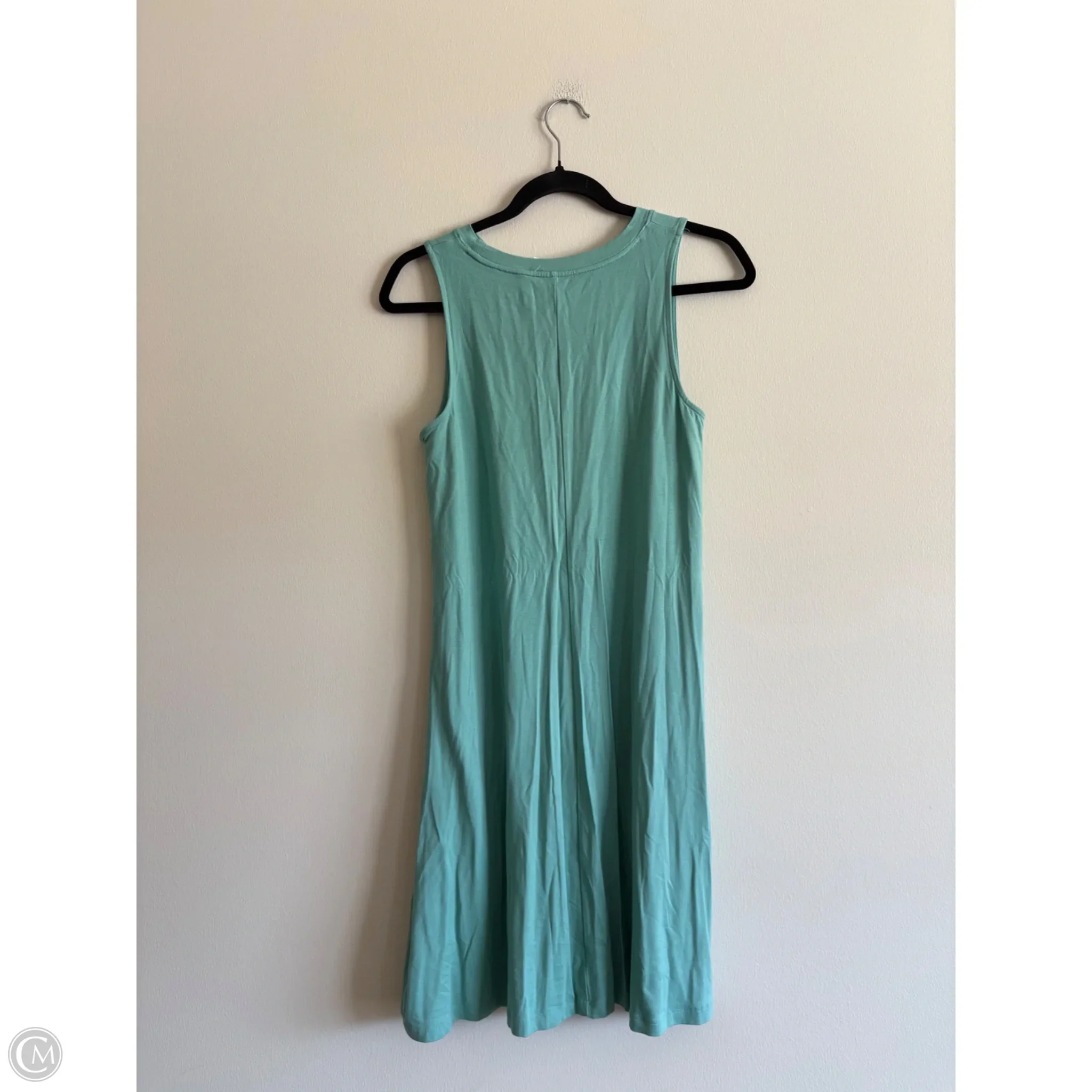 Dress Casual Midi By Time And Tru In Green, Size: M - Image 2