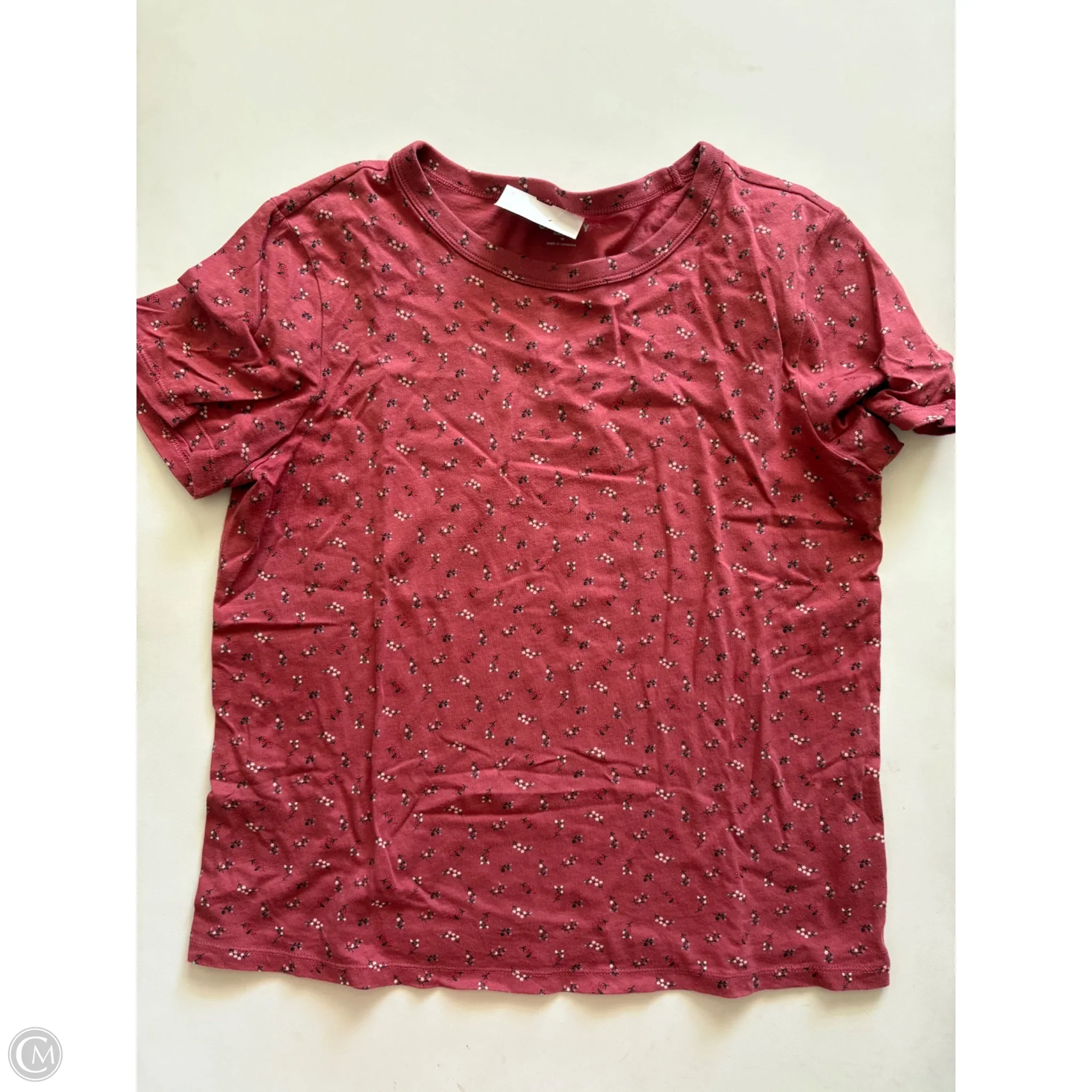 Top Short Sleeve By Old Navy In Red, Size: M - Image 1