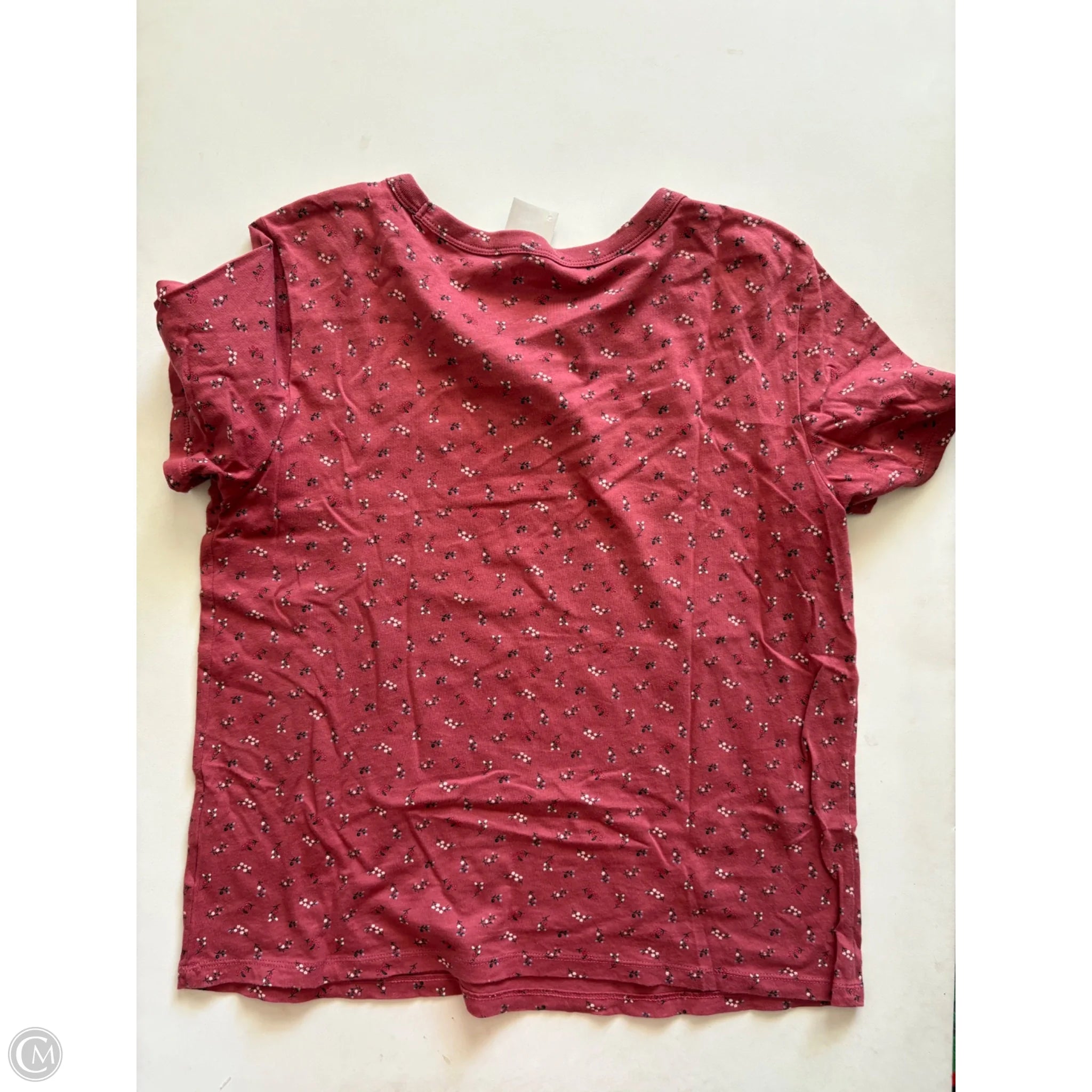 Top Short Sleeve By Old Navy In Red, Size: M - Image 2