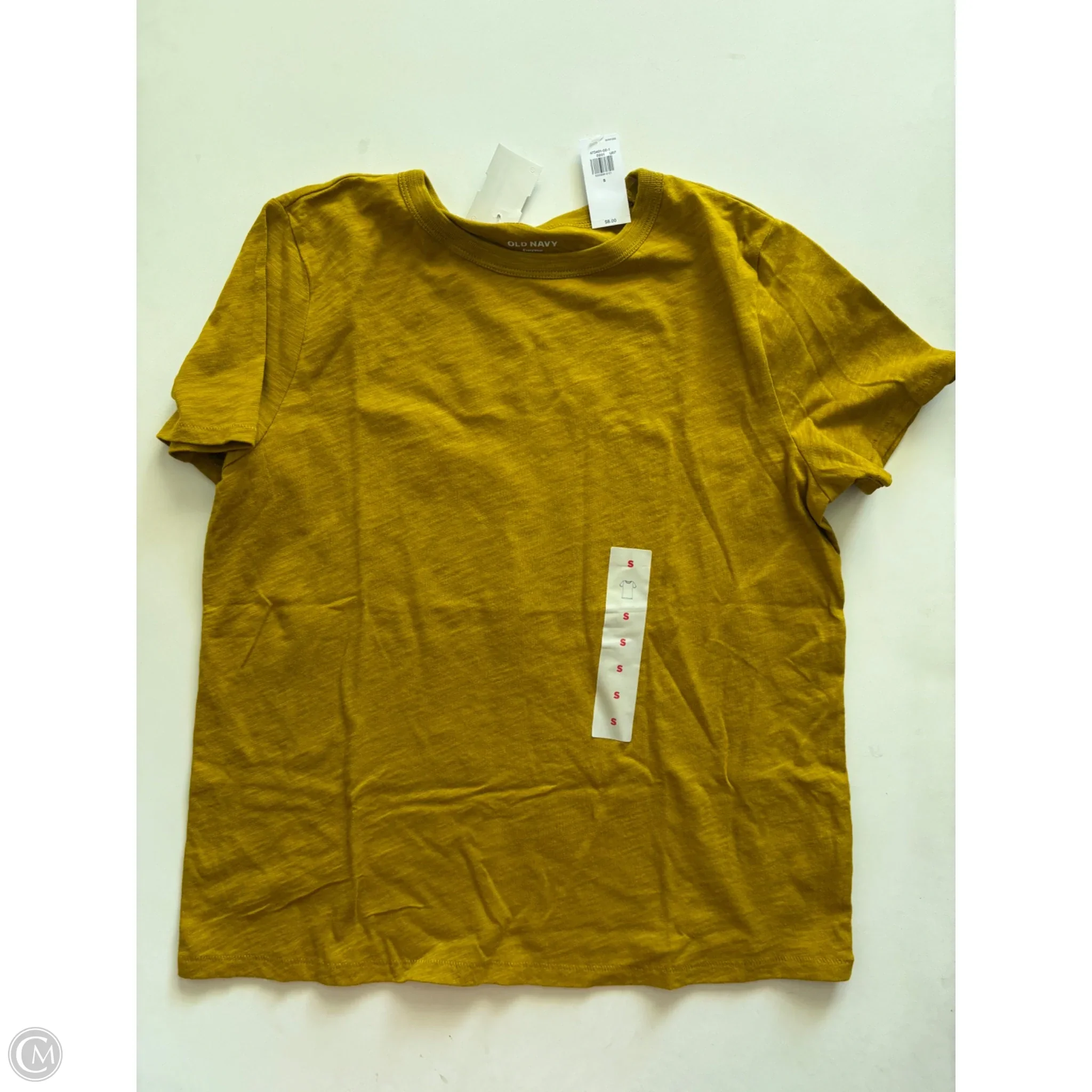 Top Short Sleeve By Old Navy In Green, Size: S - Image 1