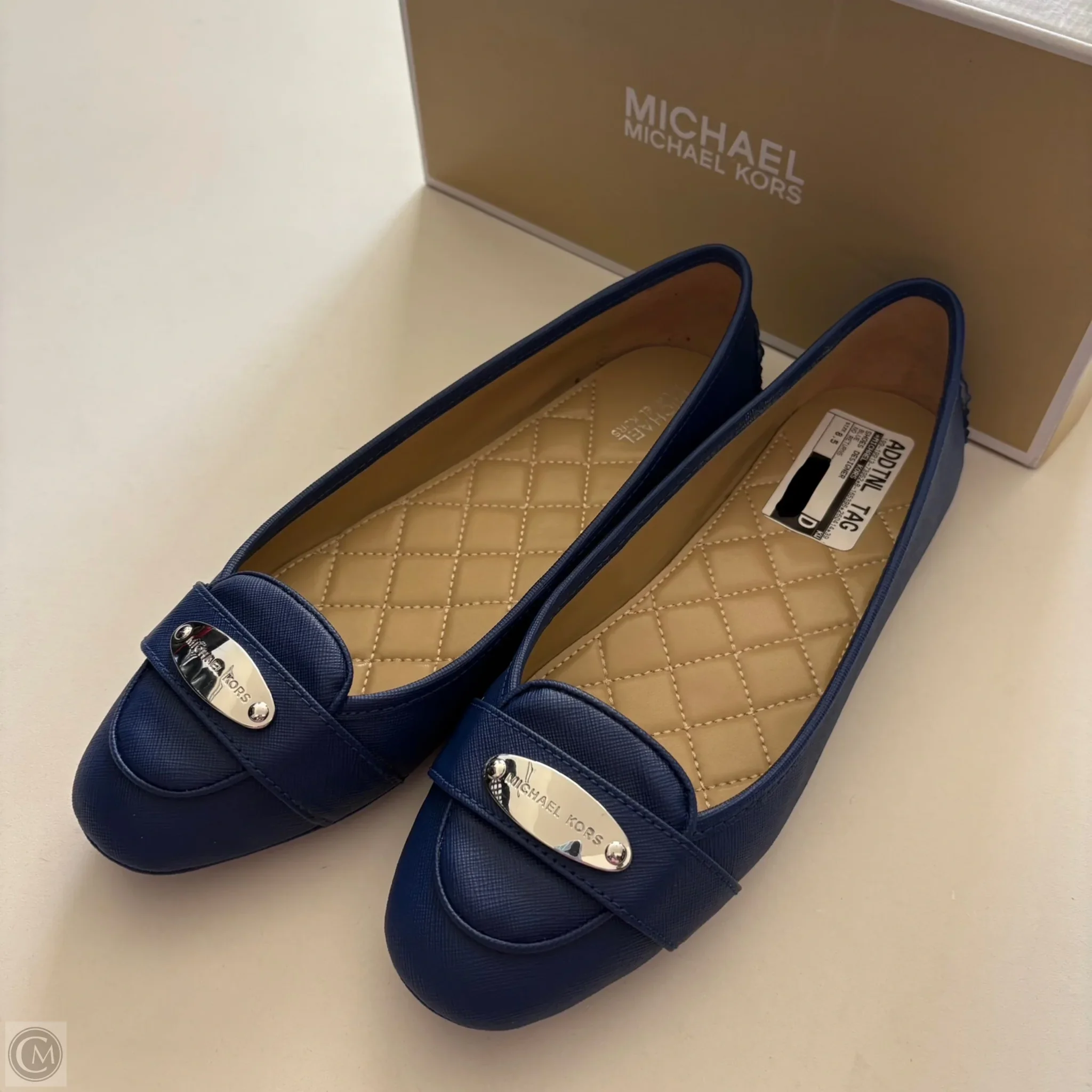 Shoes Designer By Michael Kors In Blue, Size: 8.5 - Image 1