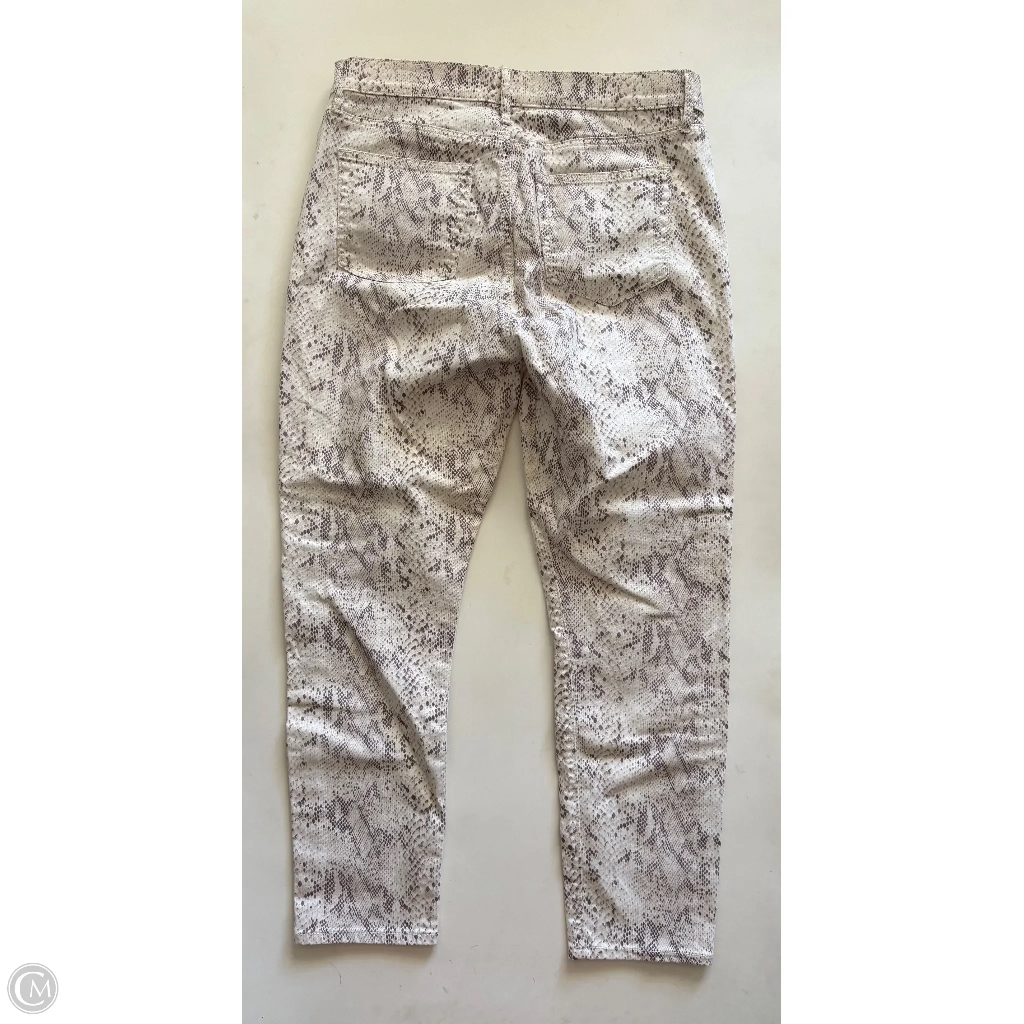 Jeans Straight By Loft In Animal Print, Size: 10 - Image 2