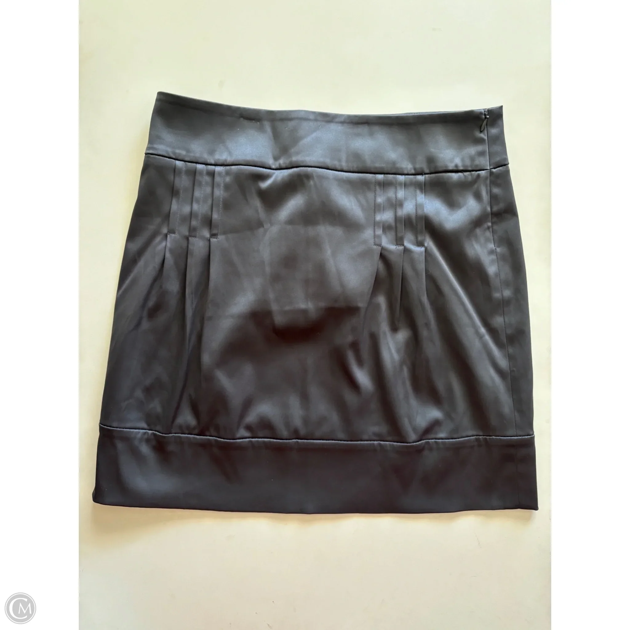 Skirt Mini & Short By Apostrophe In Grey, Size: 8 - Image 1