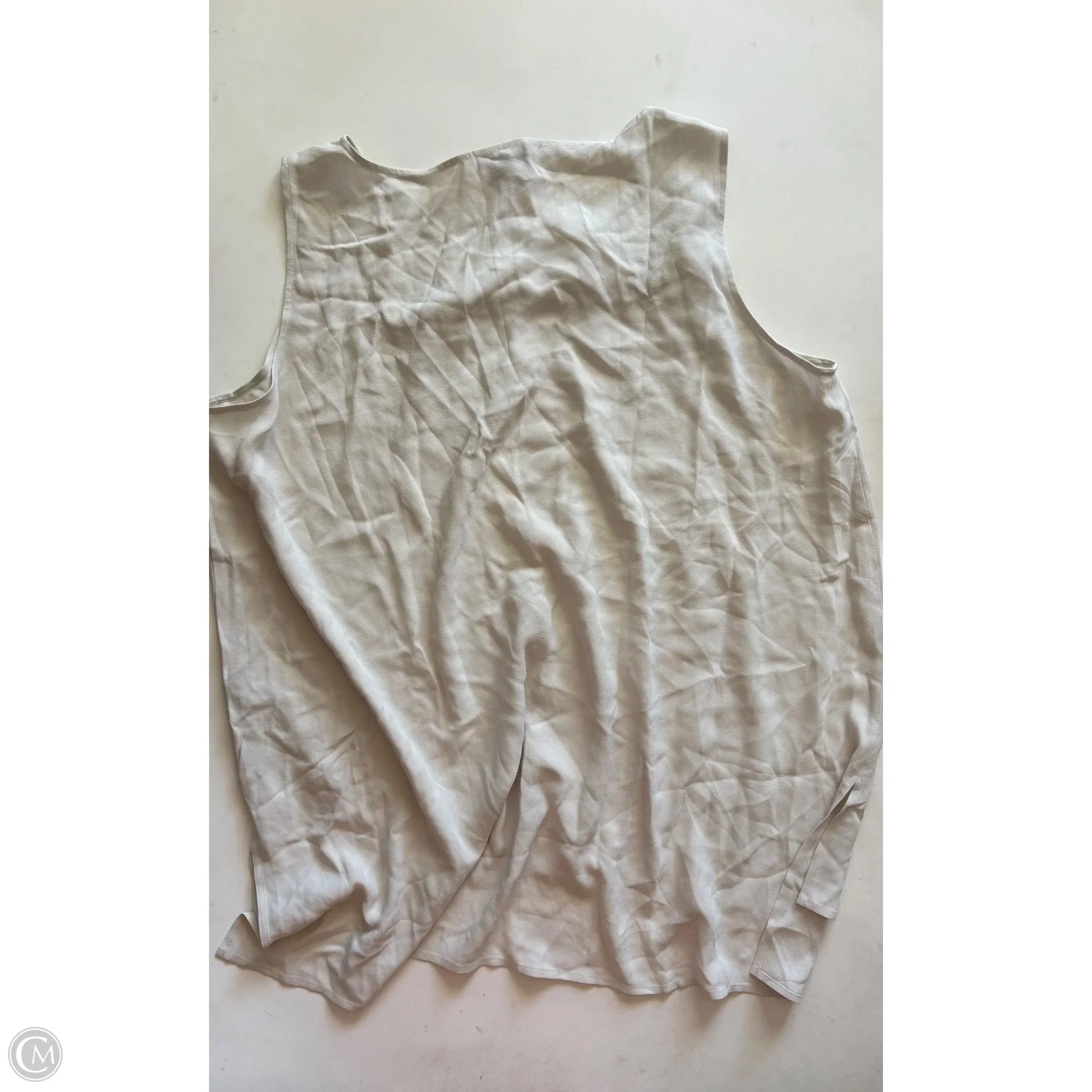 Tank Top By Eileen Fisher In Cream, Size: 2x - Image 2