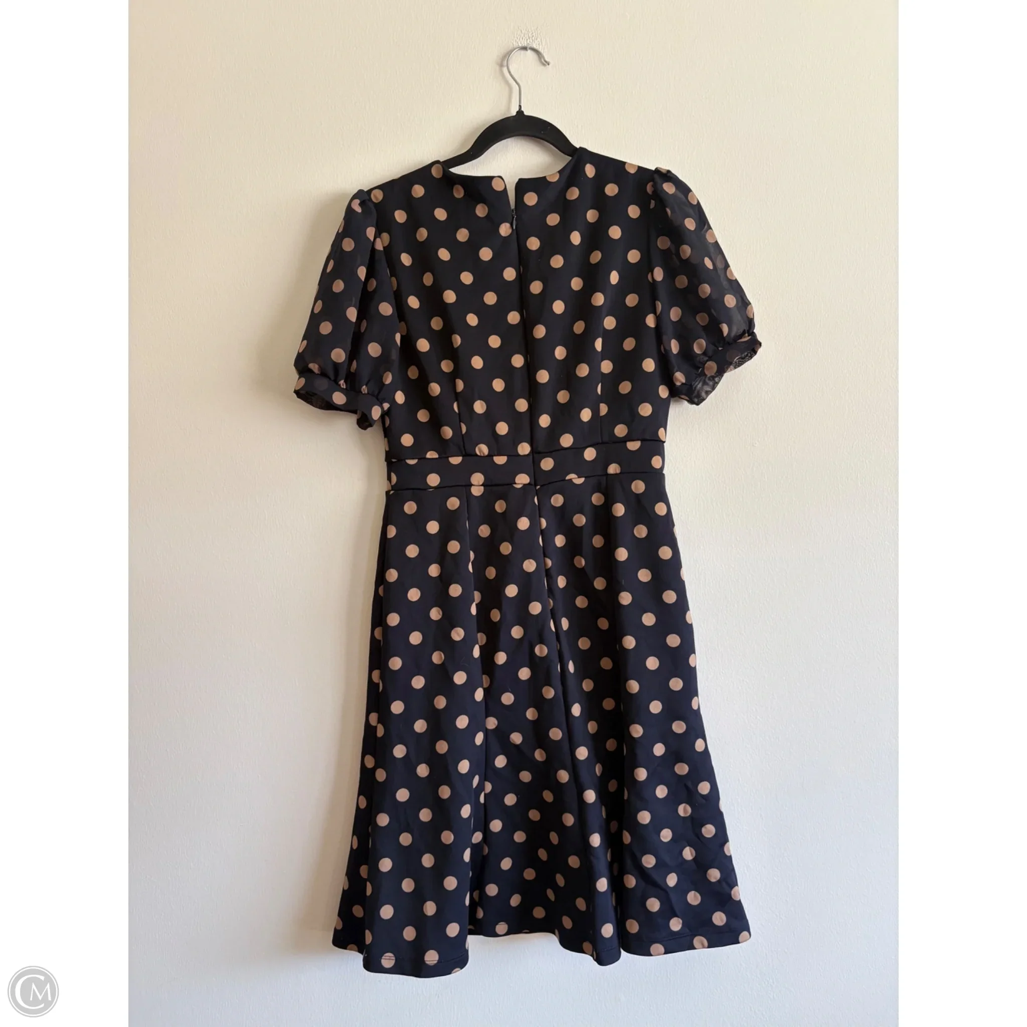 Dress Casual Midi By Enfocus In Polkadot Pattern, Size: 6 - Image 2