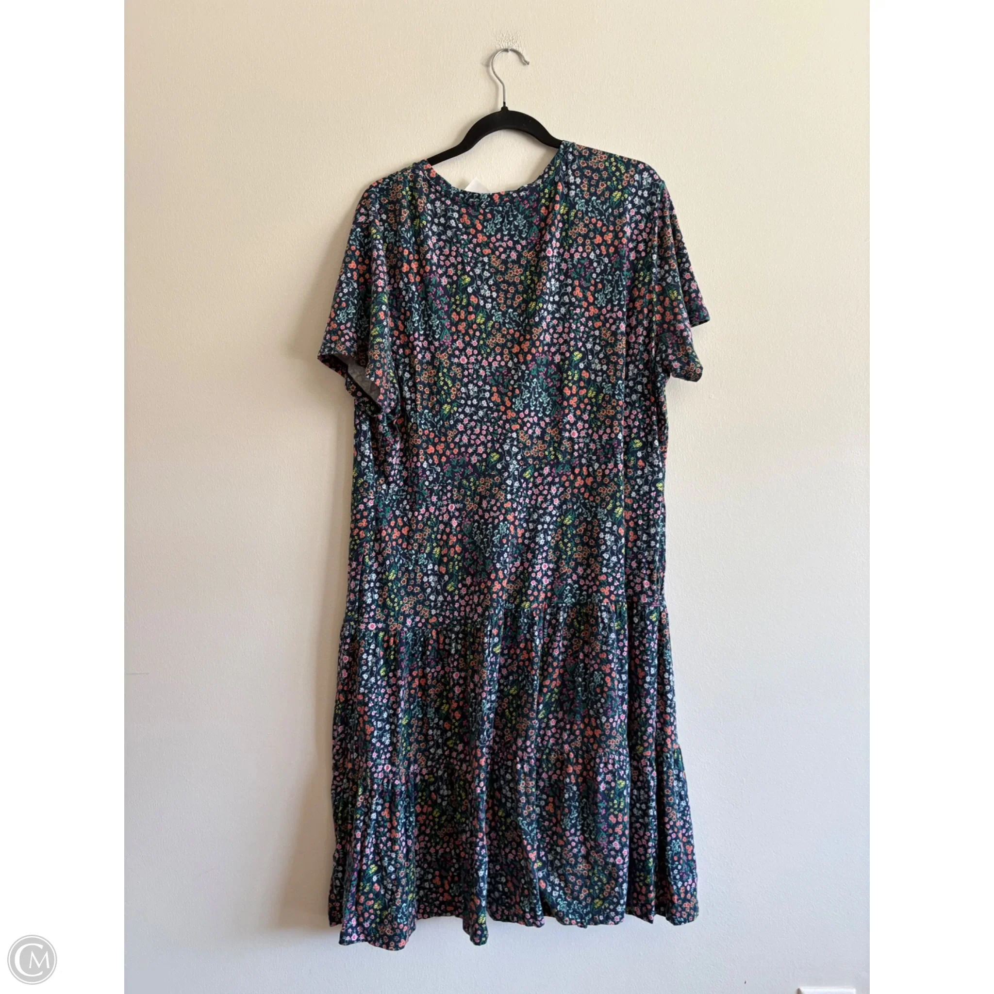 Dress Casual Maxi By Lands End In Floral Print, Size: Xl - Image 2
