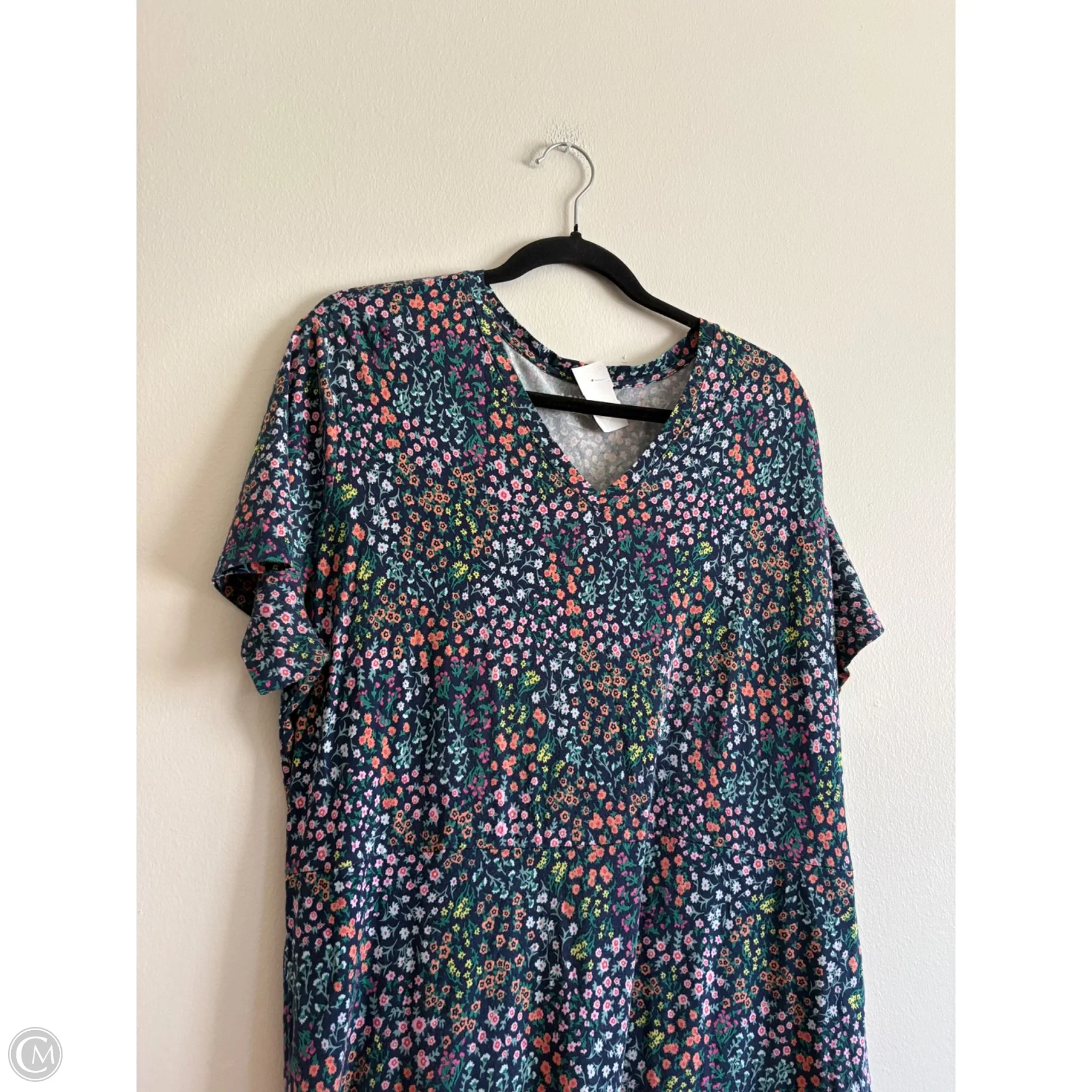 Dress Casual Maxi By Lands End In Floral Print, Size: Xl - Image 3