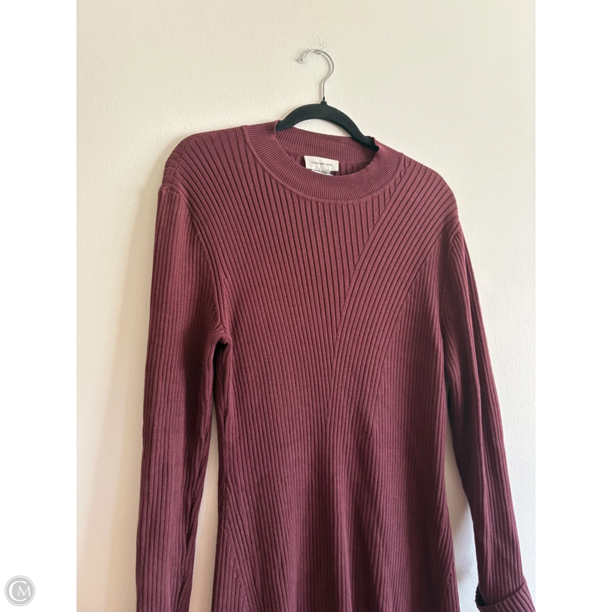 Dress Casual Maxi By Calvin Klein In Brown, Size: Xl - Image 3