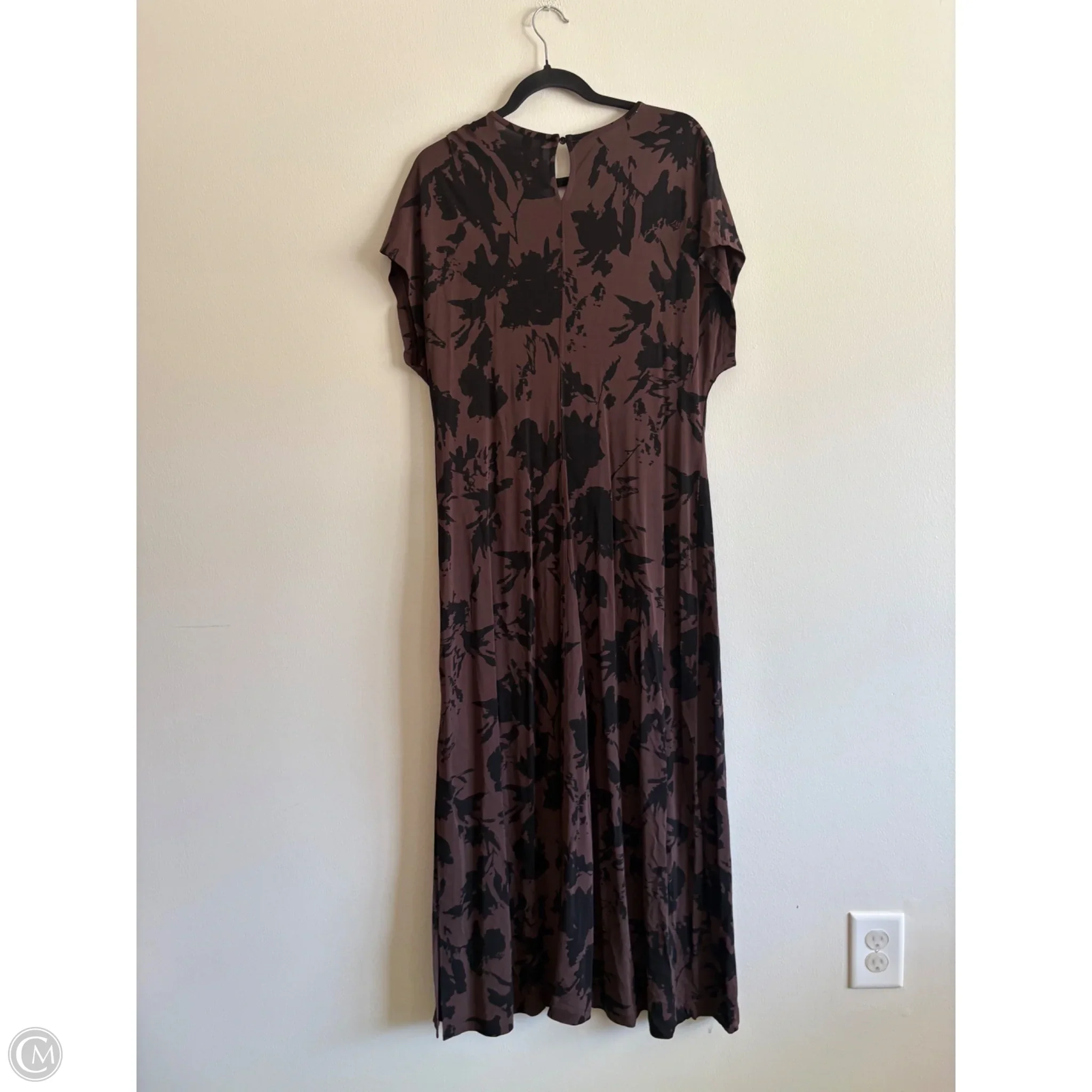 Dress Casual Maxi By Nordstrom In Brown, Size: Xl - Image 2
