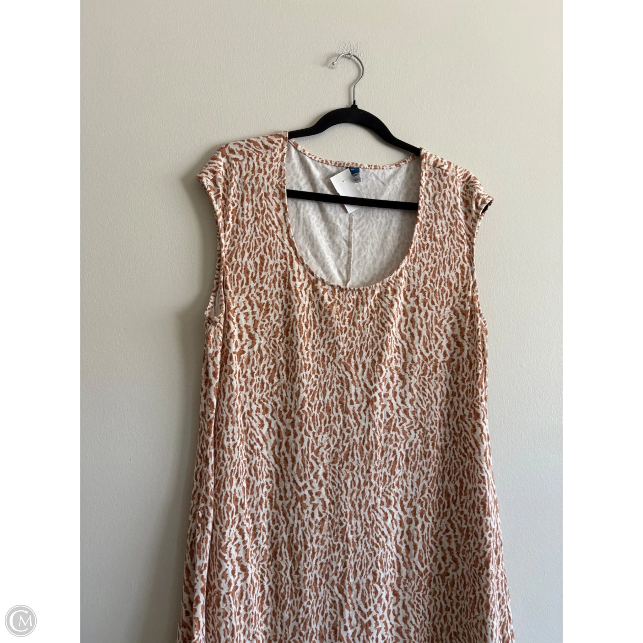 Dress Casual Maxi By Old Navy In Animal Print, Size: Xl - Image 3