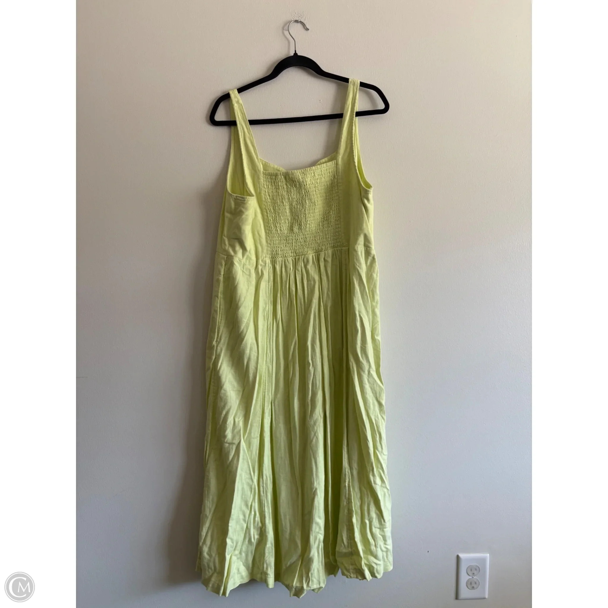 Dress Casual Maxi By Old Navy In Yellow, Size: 2x - Image 2