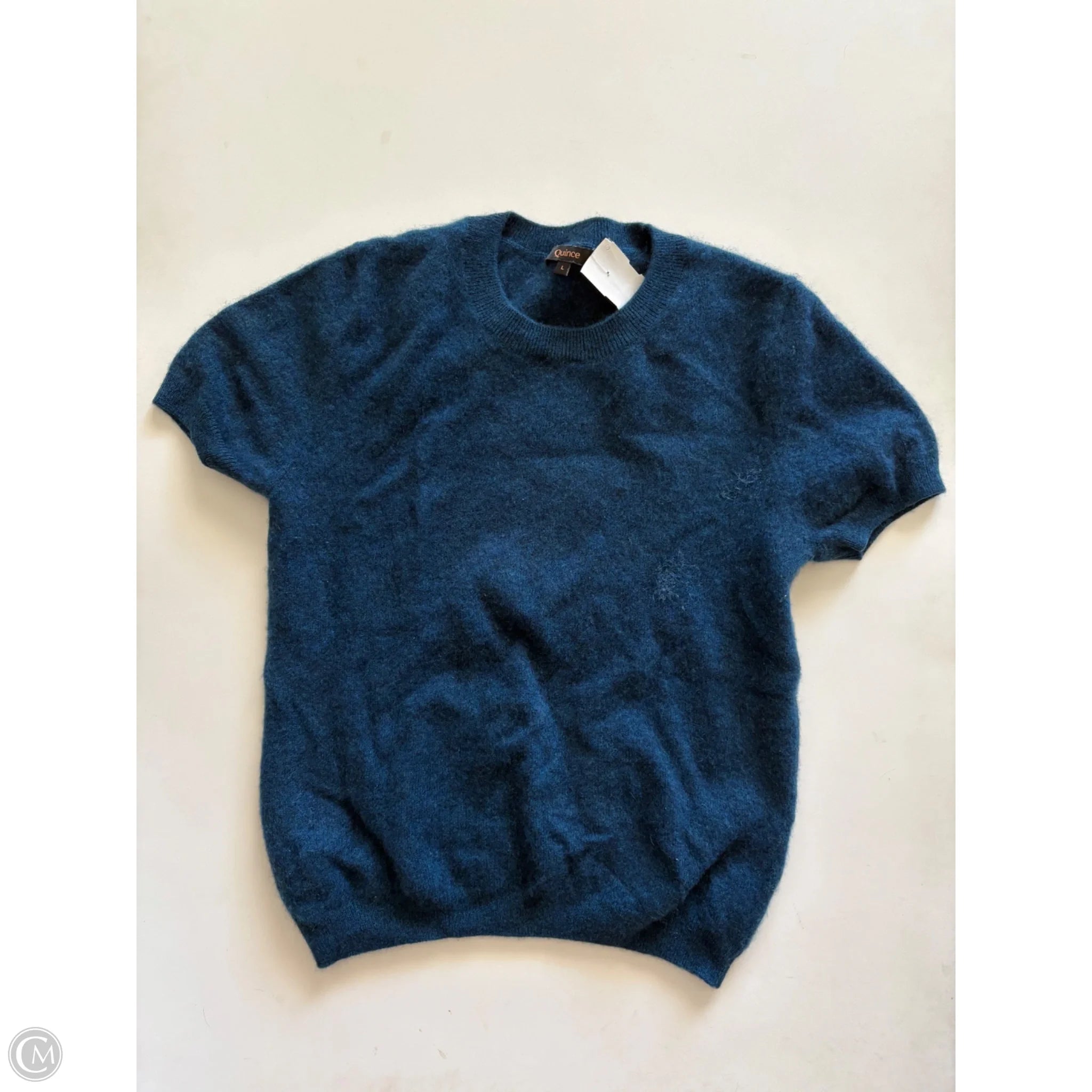 Sweater Cashmere By Quince In Blue, Size: L - Image 1
