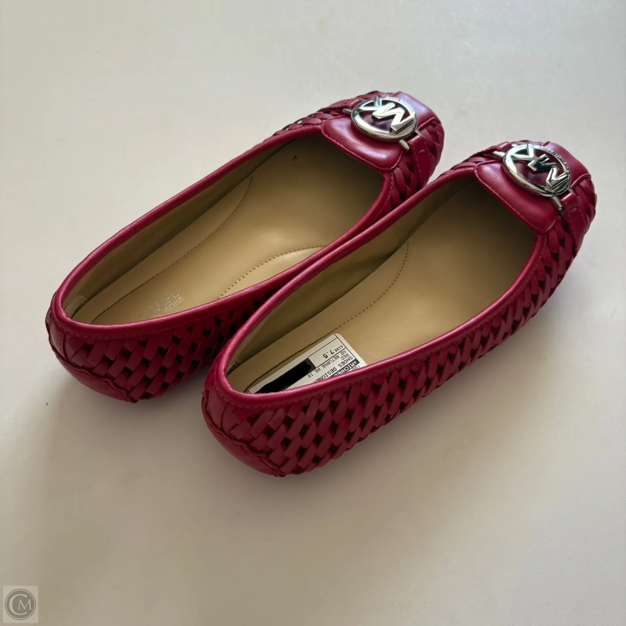 Shoes Designer By Michael Kors In Red, Size: 7.5 - Image 2