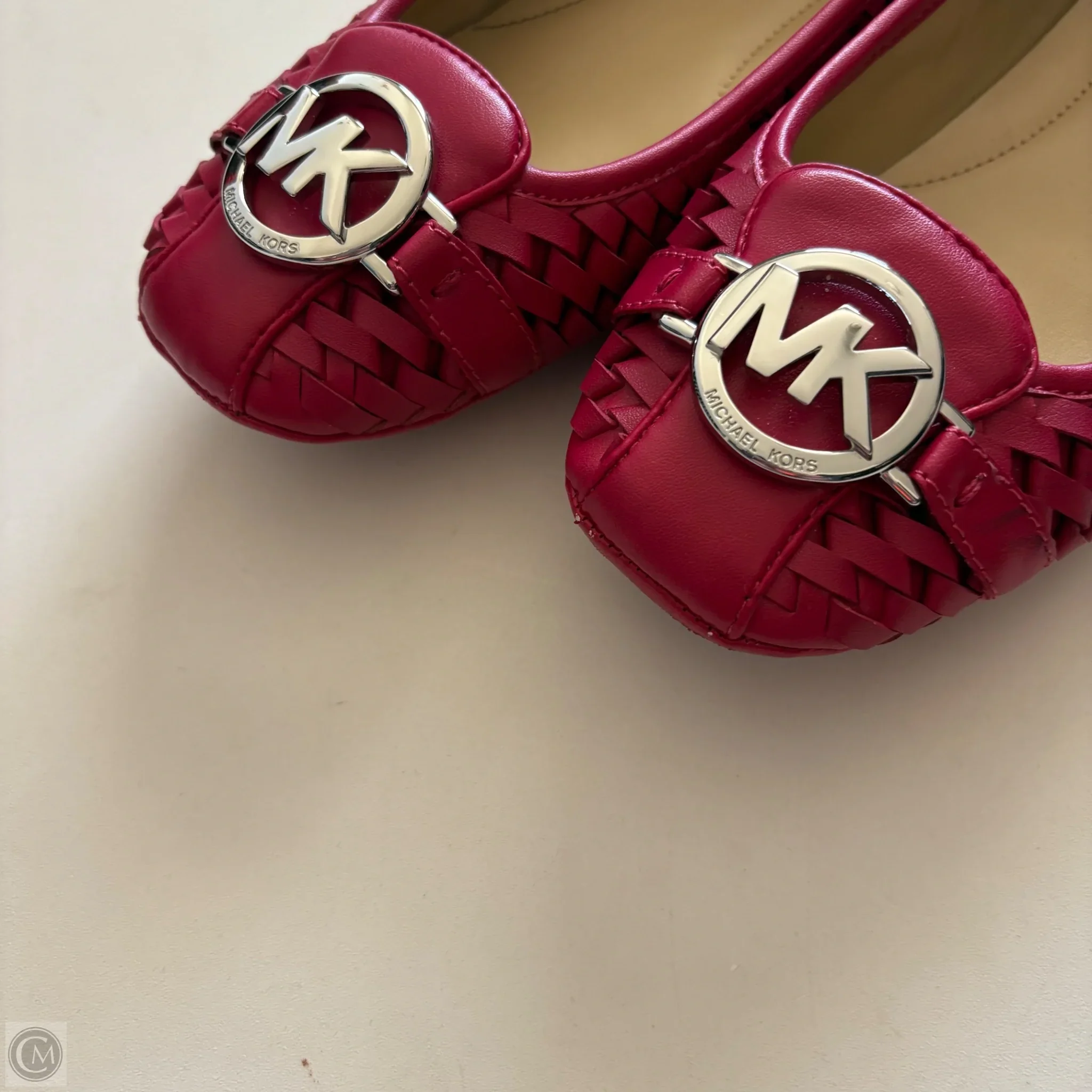 Shoes Designer By Michael Kors In Red, Size: 7.5 - Image 3