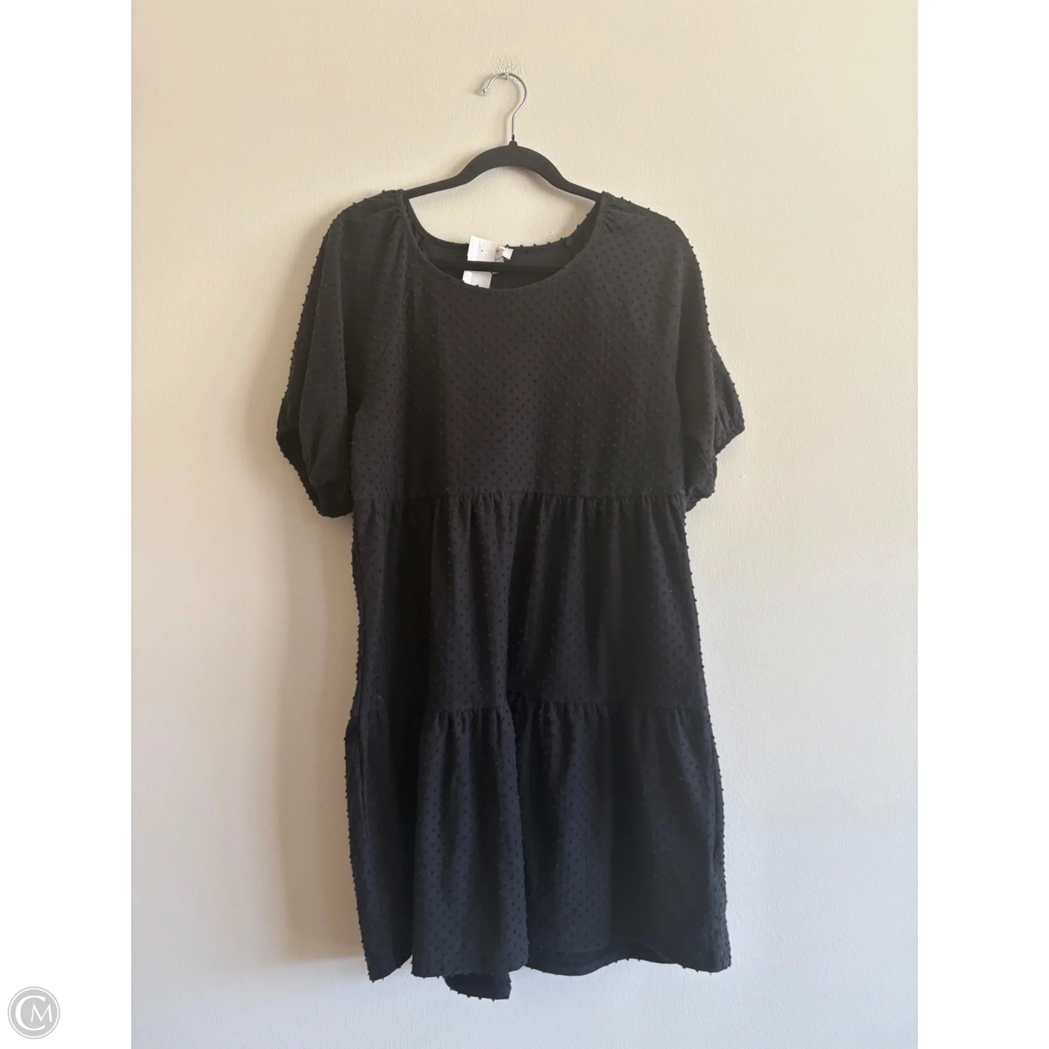 Dress Casual Midi By J. Crew In Black, Size: L - Image 1