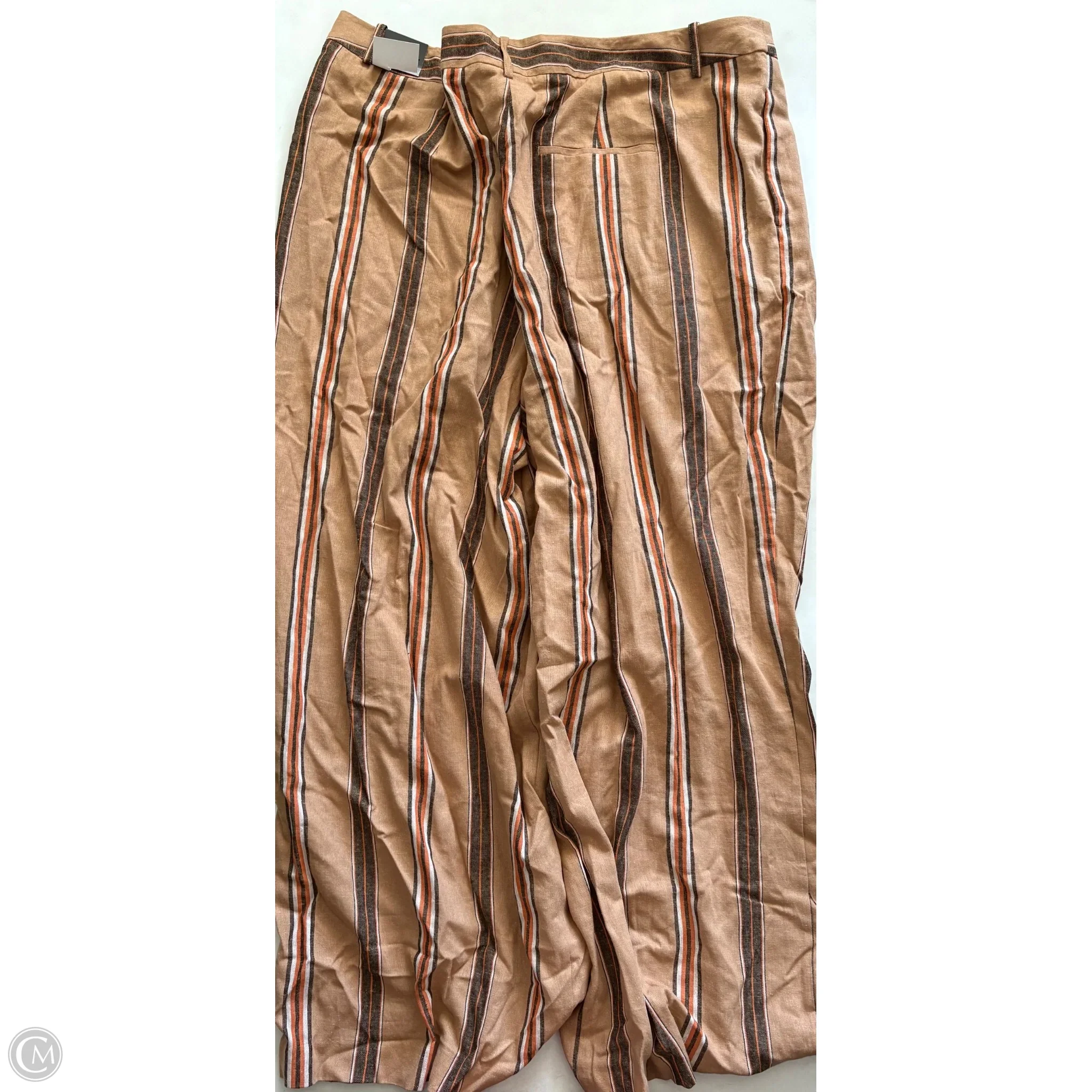 Pants Linen By Worthington In Brown, Size: 14 - Image 2