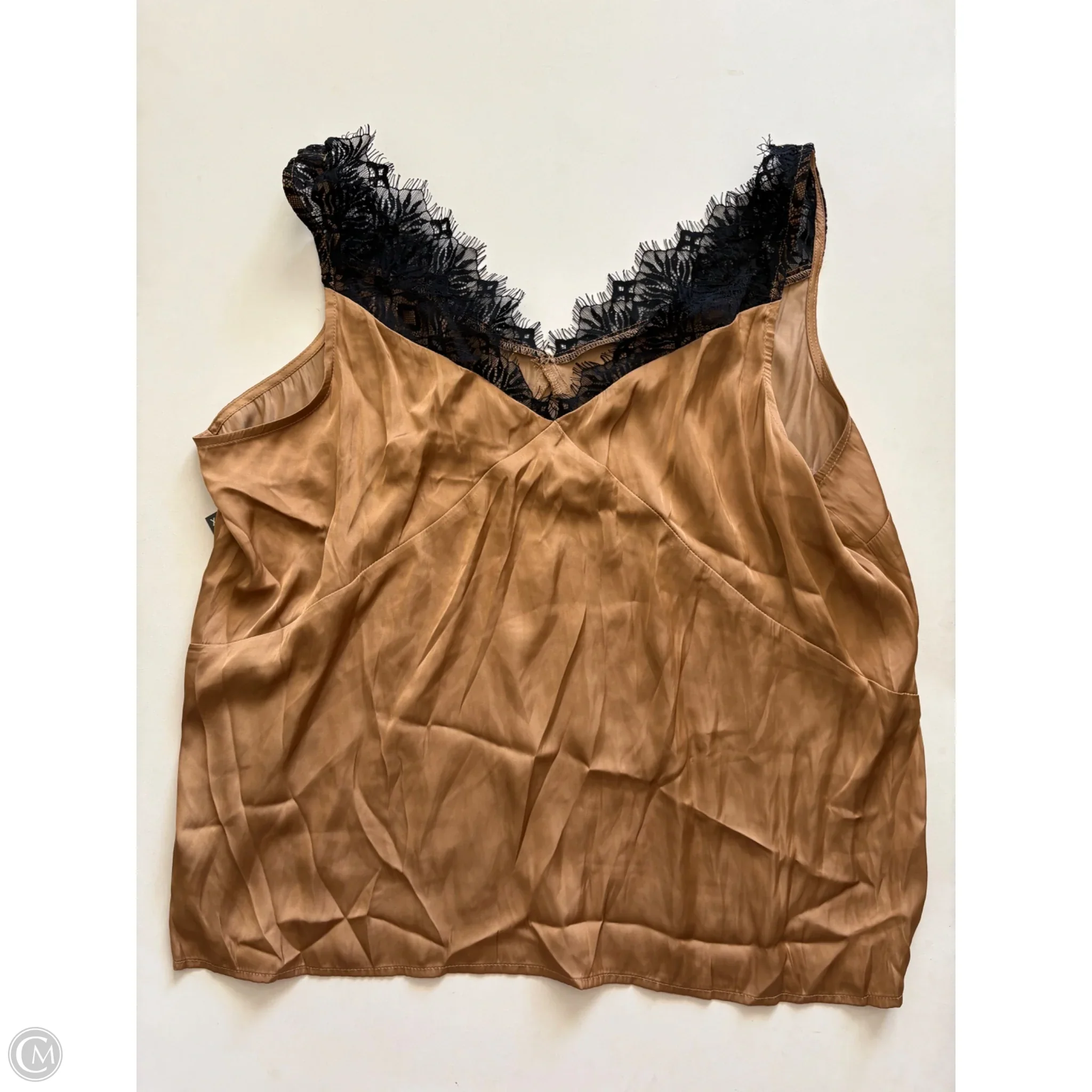 Tank Top By Worthington In Brown, Size: Xl - Image 2