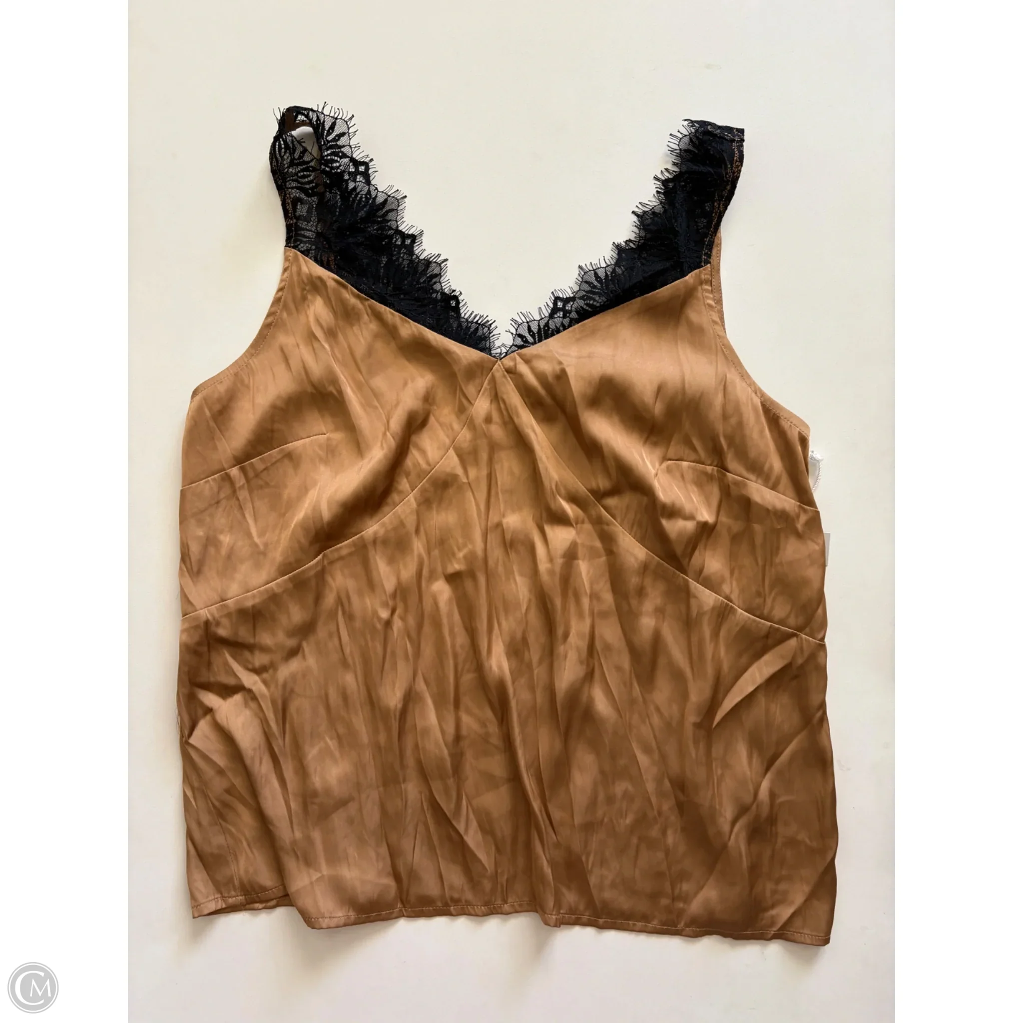 Tank Top By Worthington In Brown, Size: M - Image 1