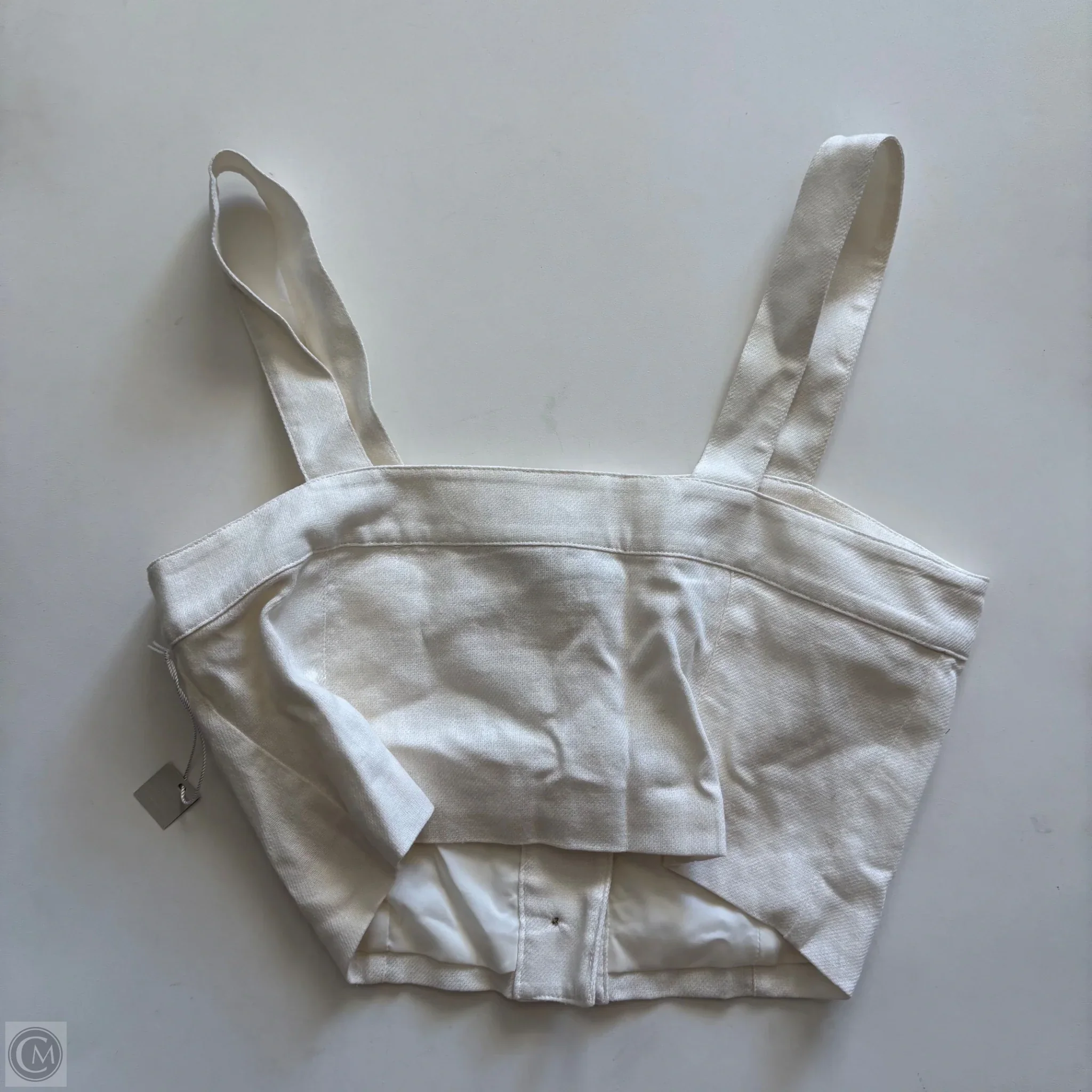 Tank Top By Worthington In Cream, Size: M - Image 2