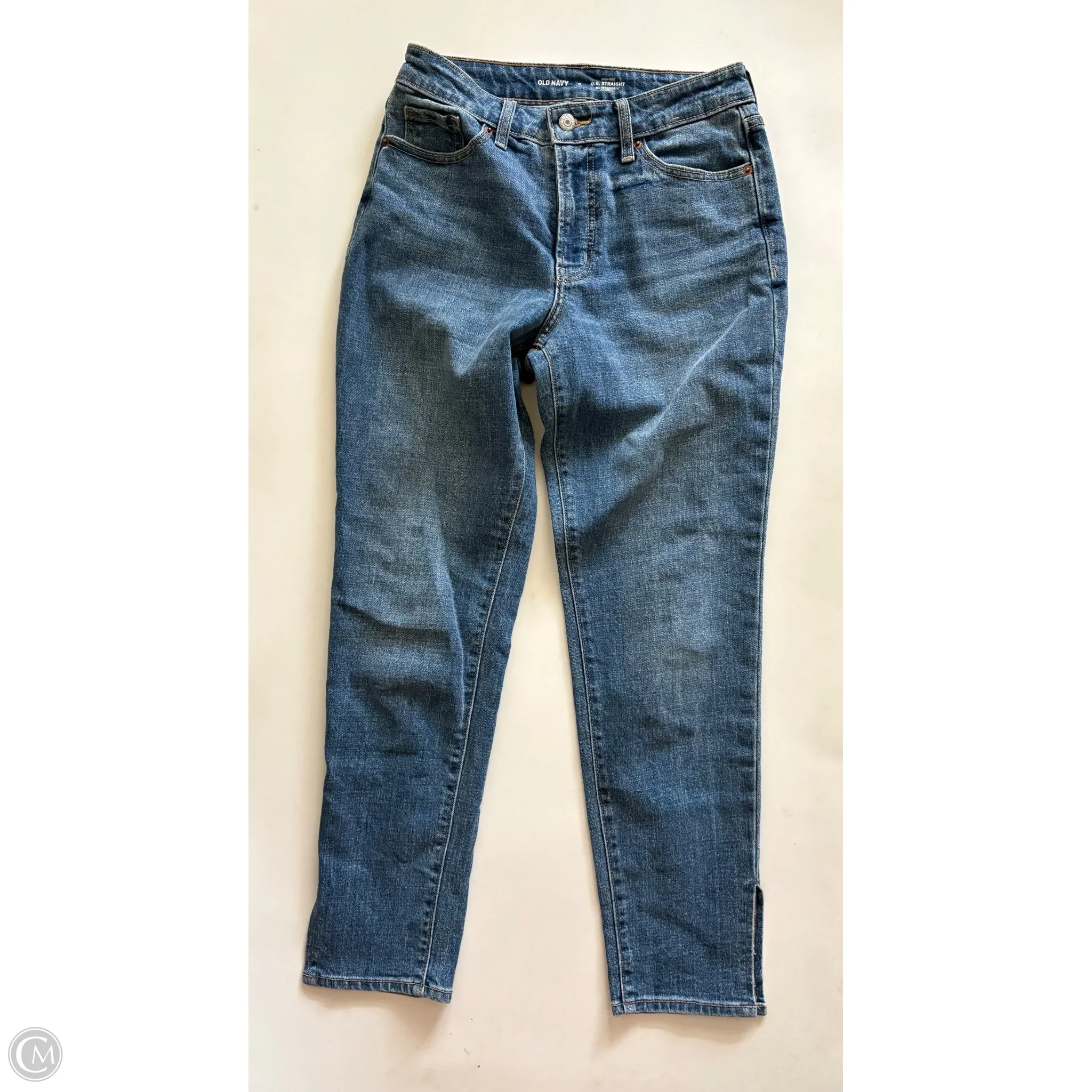 Jeans Straight By Old Navy In Blue, Size: 4 - Image 1