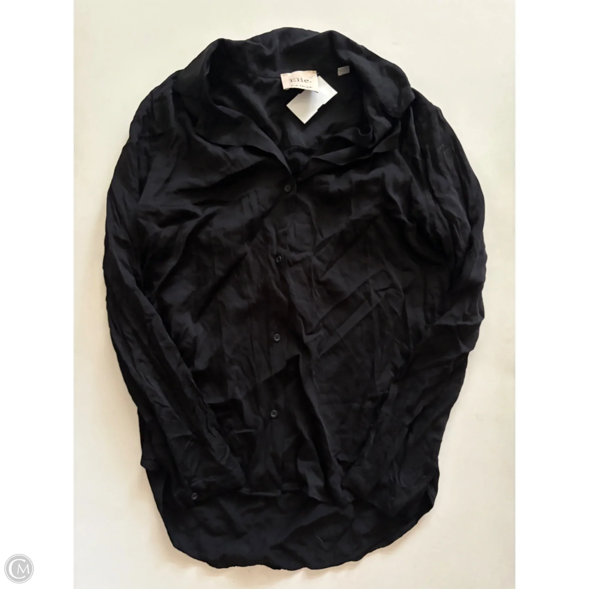 Top Long Sleeve By Elie Tahari In Black, Size: S - Image 1