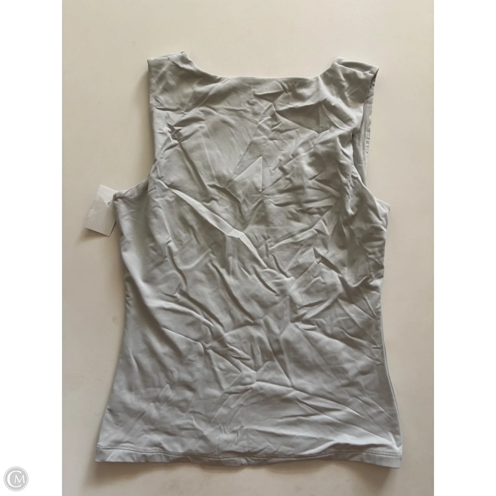 Tank Top By Tahari In Grey, Size: S - Image 2
