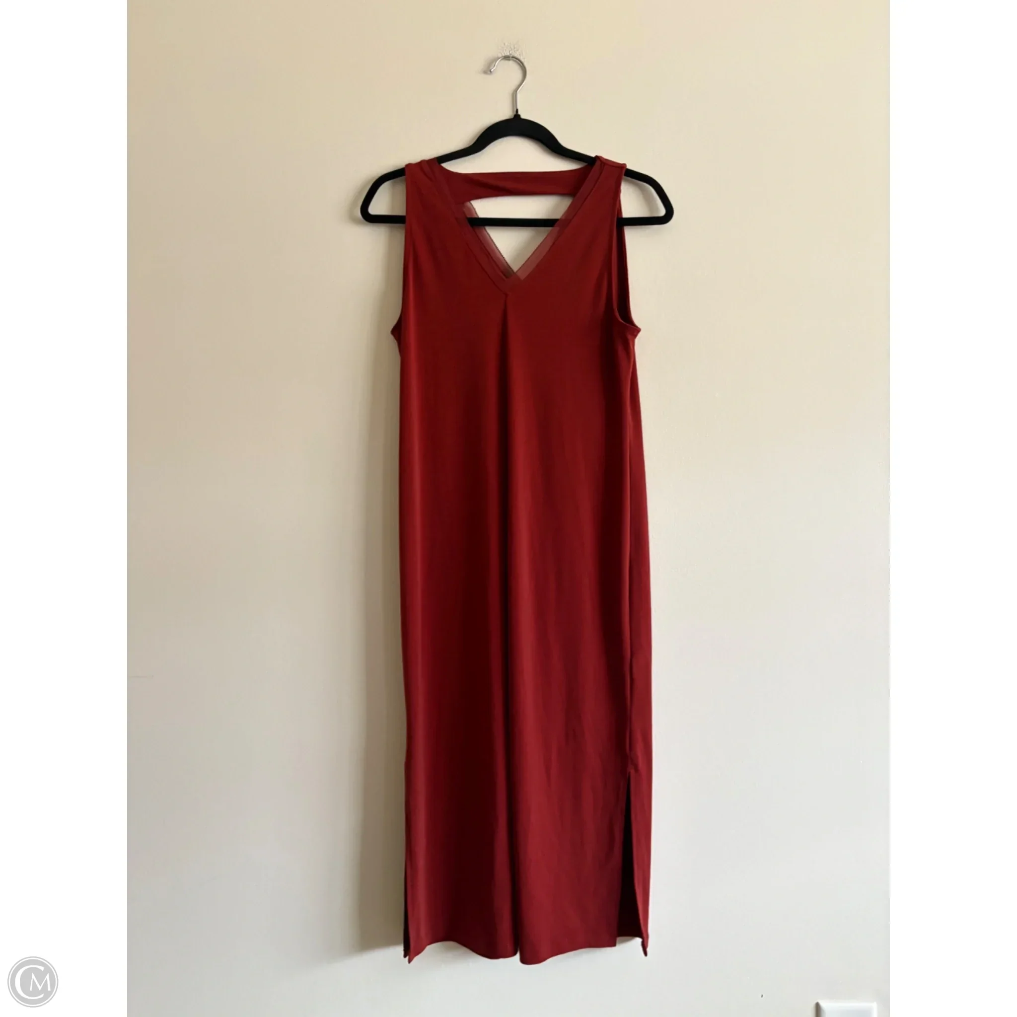 Dress Casual Maxi By Banana Republic In Brown, Size: S - Image 1