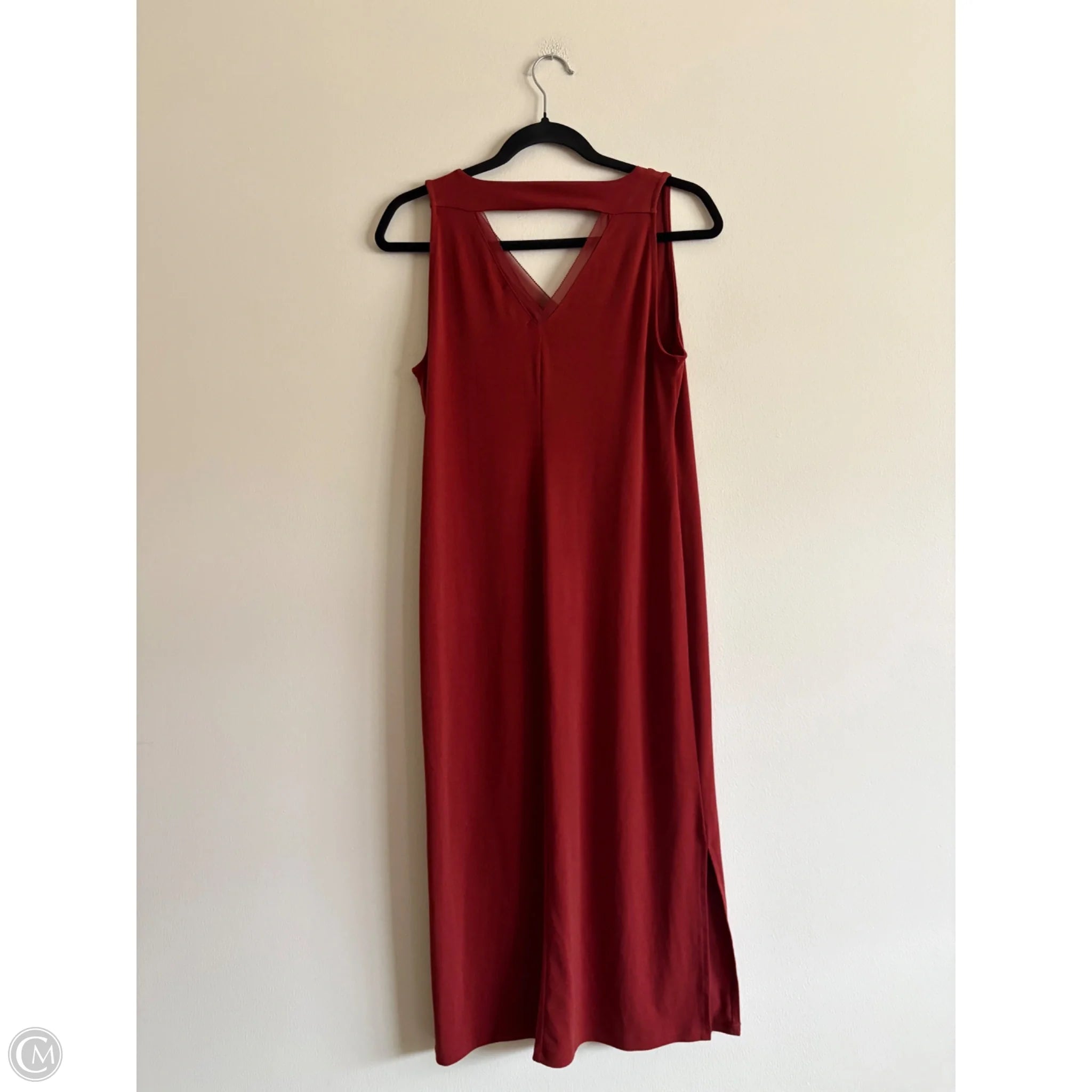 Dress Casual Maxi By Banana Republic In Brown, Size: S - Image 2