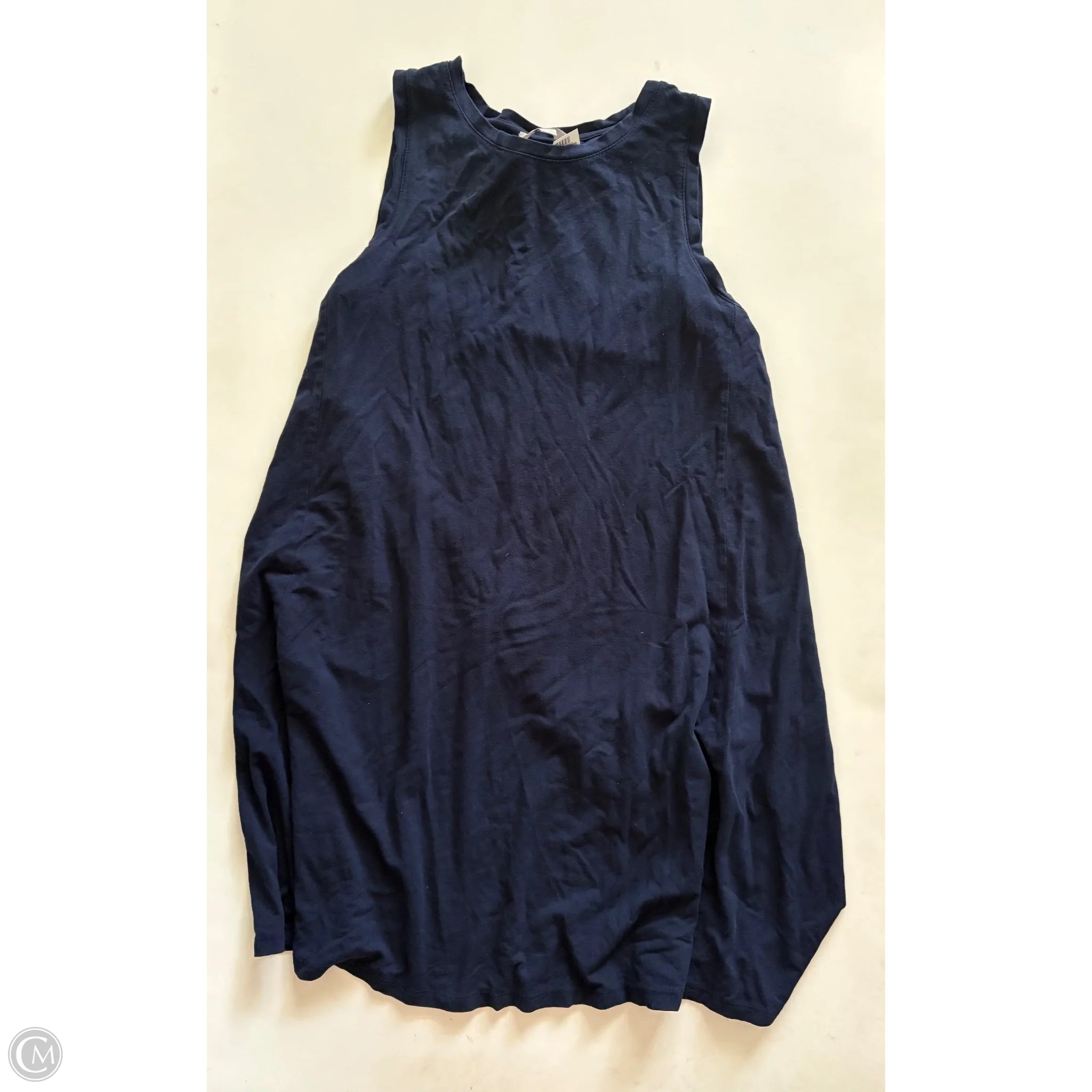 Dress Casual Midi By Loft In Navy, Size: S - Image 1