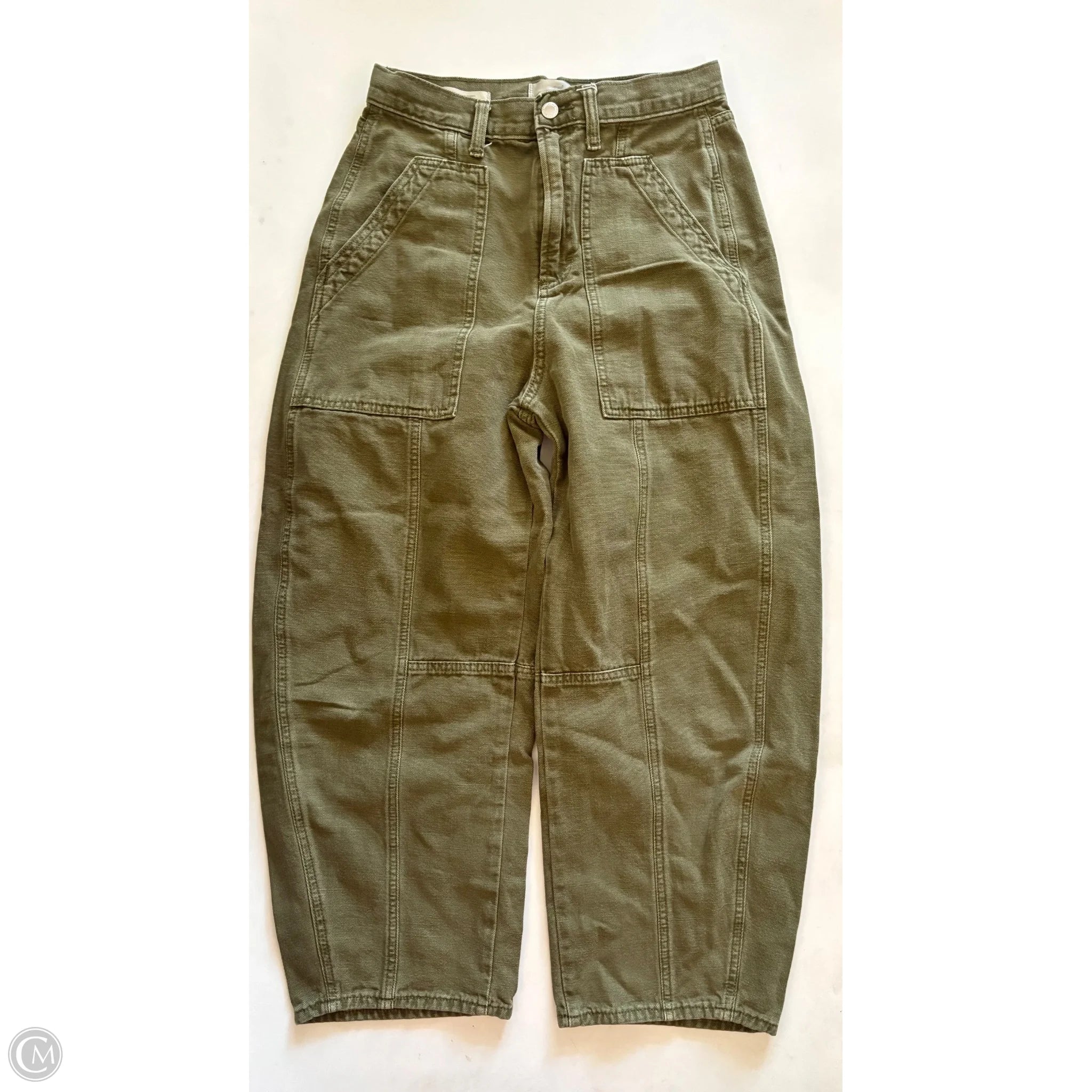 Jeans Straight By Universal Thread In Green, Size: 6 - Image 1