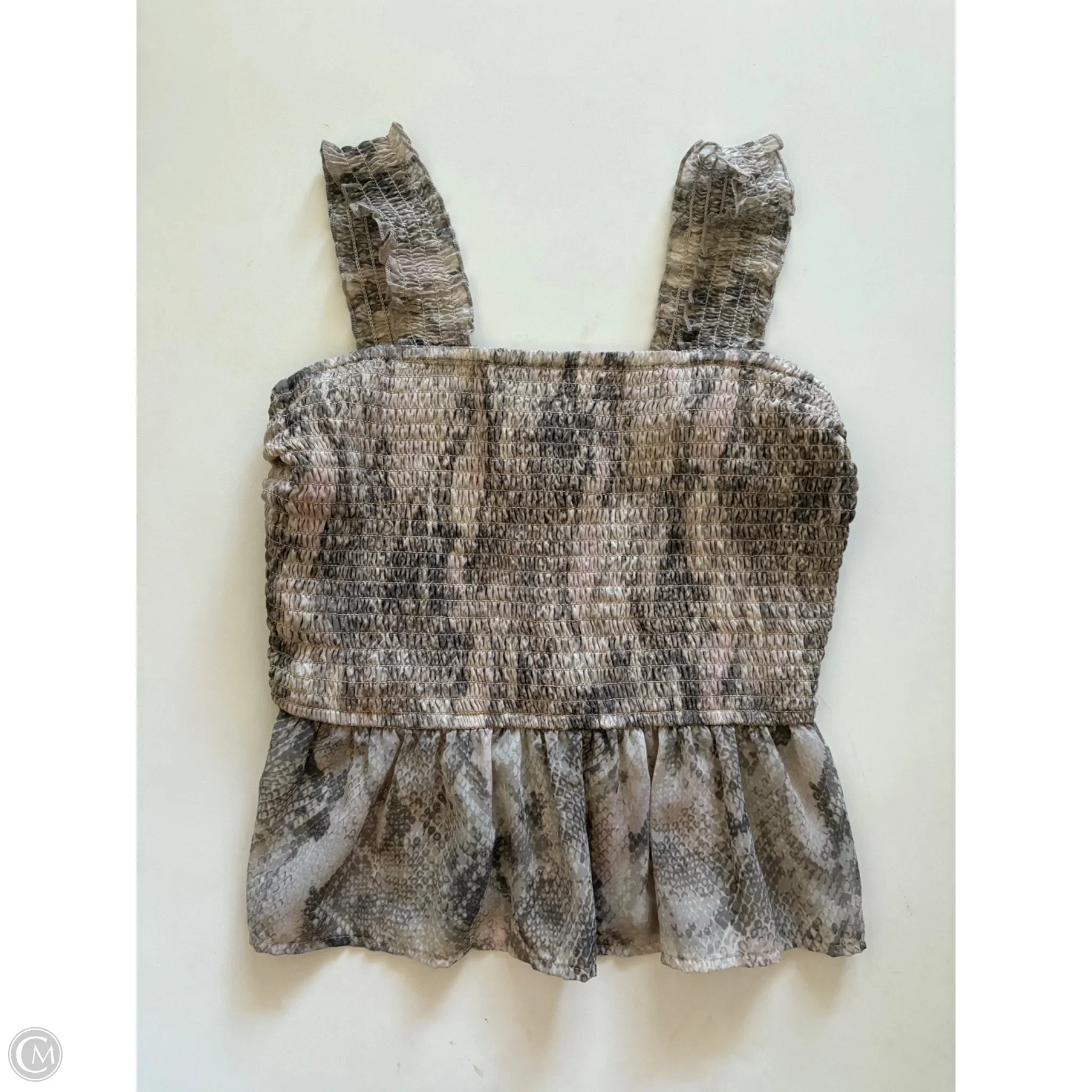 Tank Top By Japna In Animal Print, Size: S - Image 1