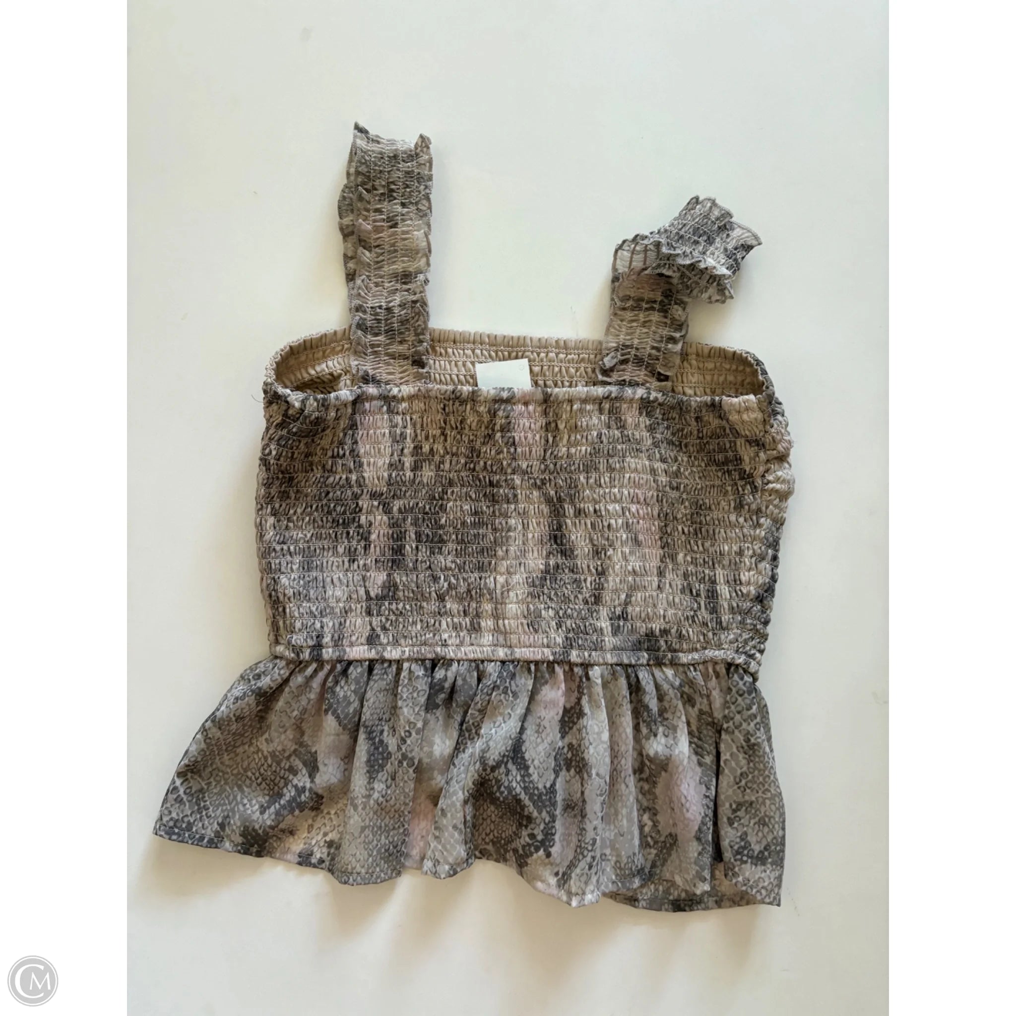 Tank Top By Japna In Animal Print, Size: S - Image 2