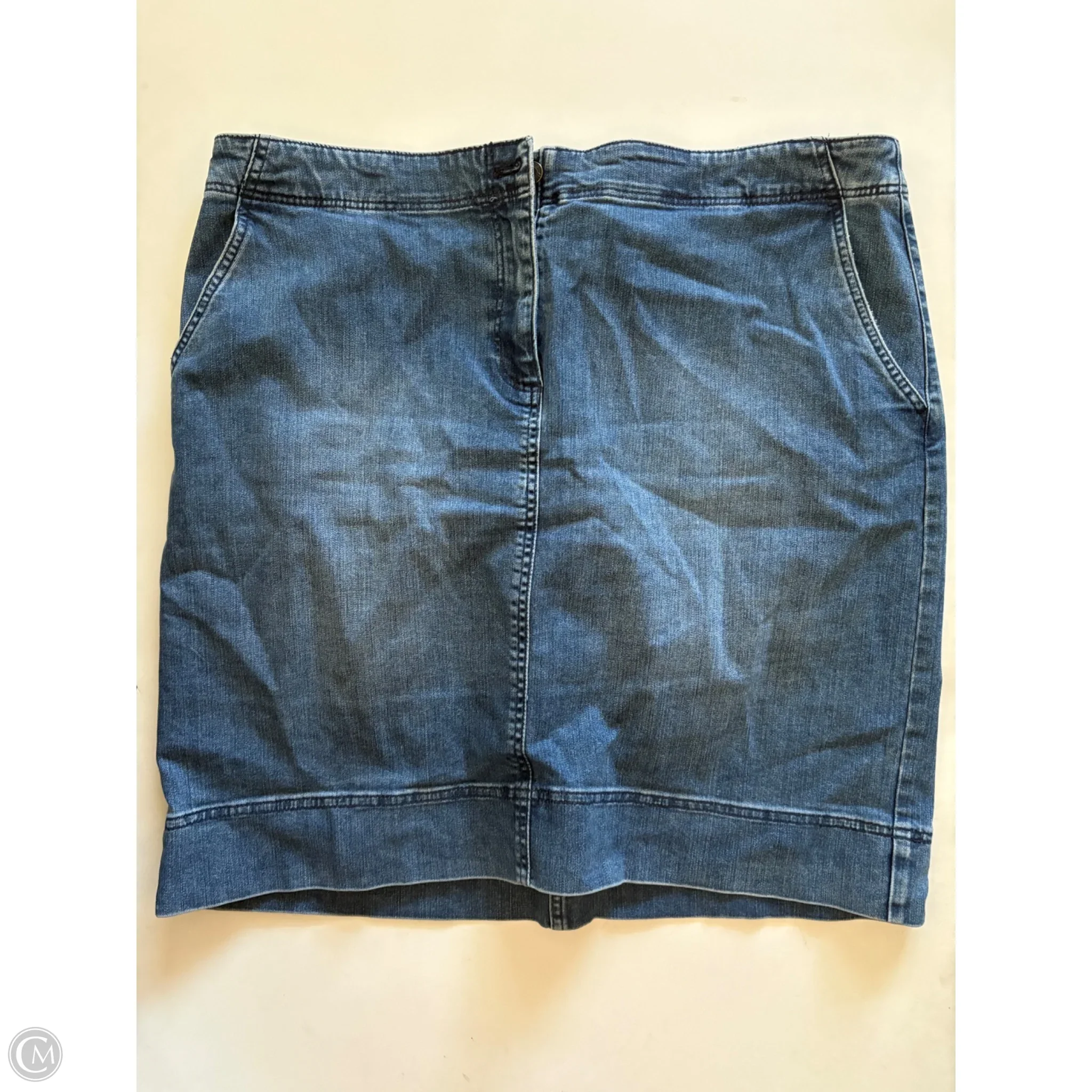 Skirt Mini & Short By Talbots In Blue, Size: 18 - Image 1