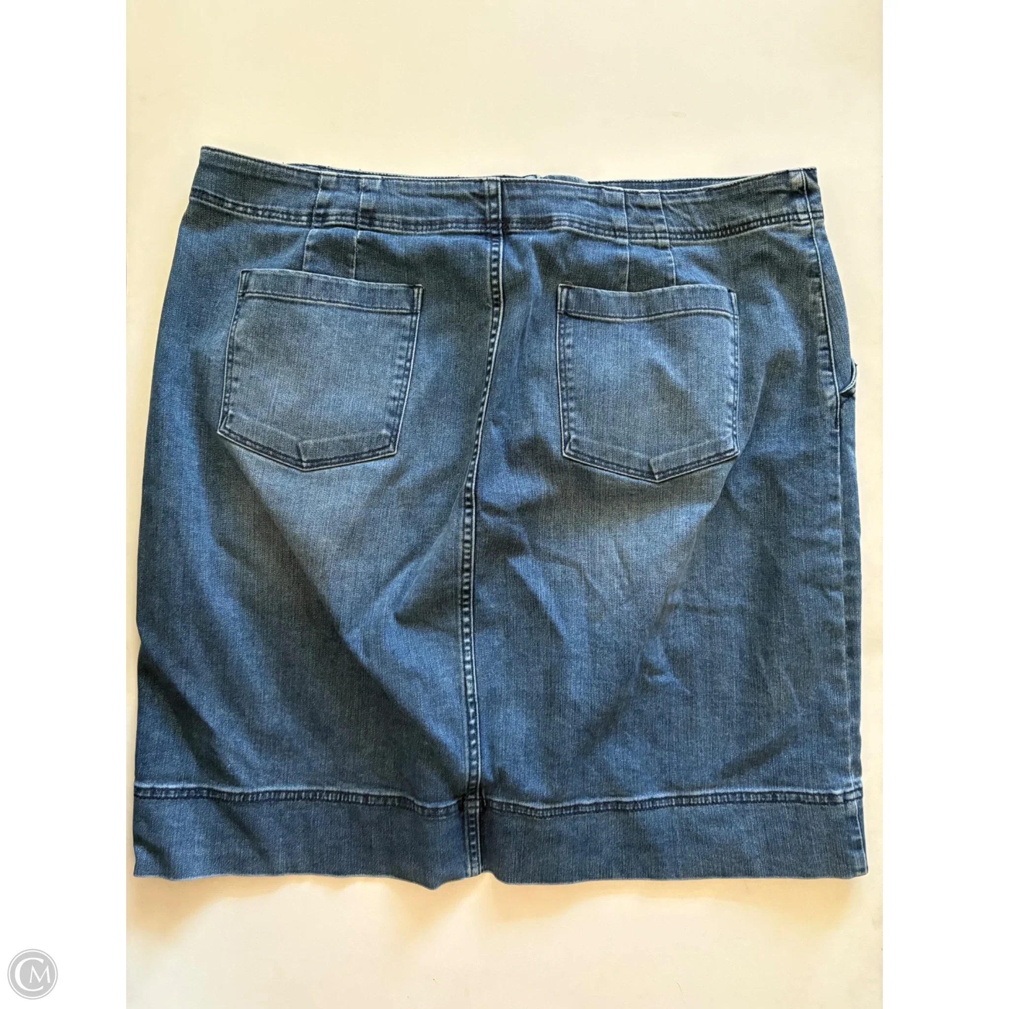 Skirt Mini & Short By Talbots In Blue, Size: 18 - Image 2