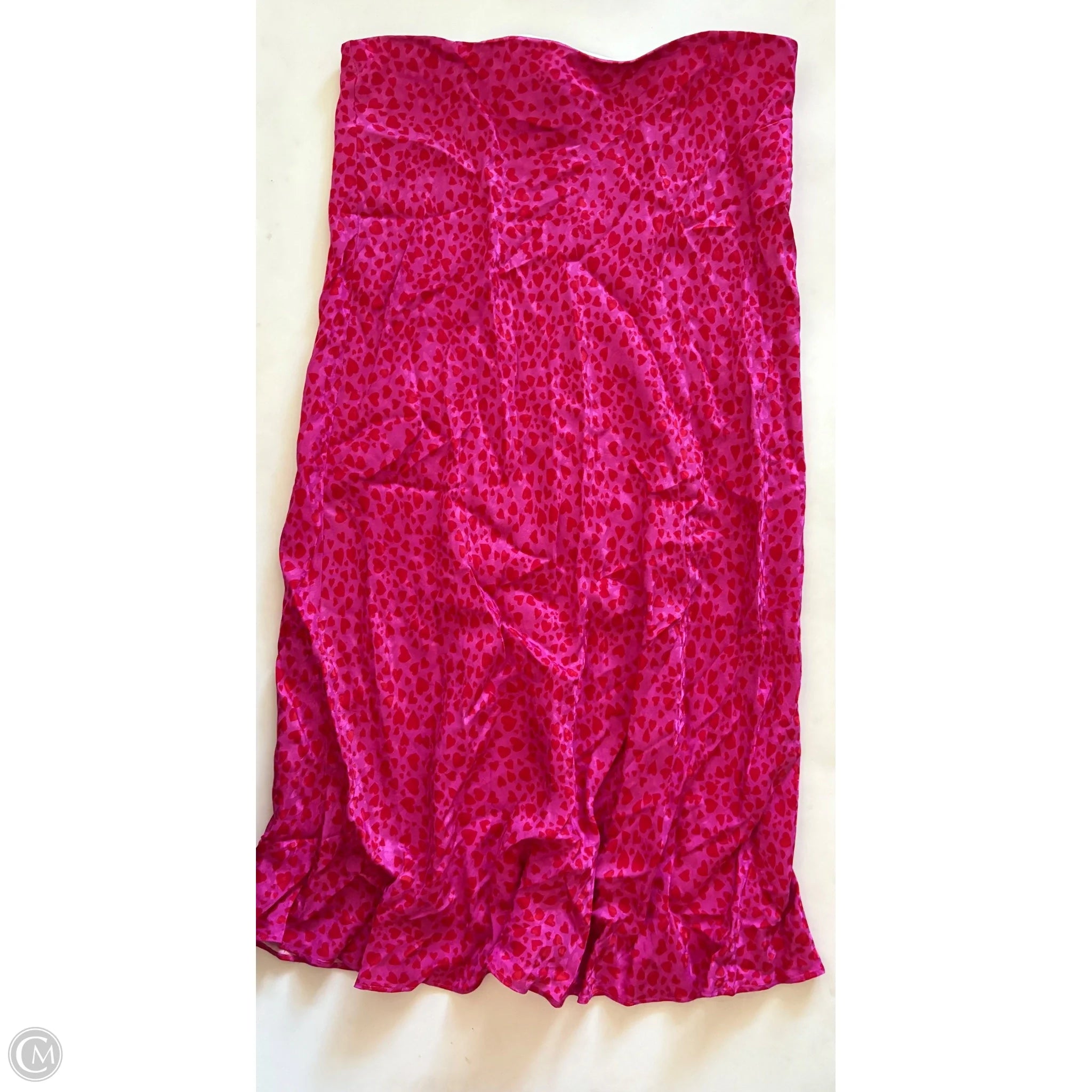 Skirt Maxi By Loft In Pink & Red, Size: 2x - Image 1