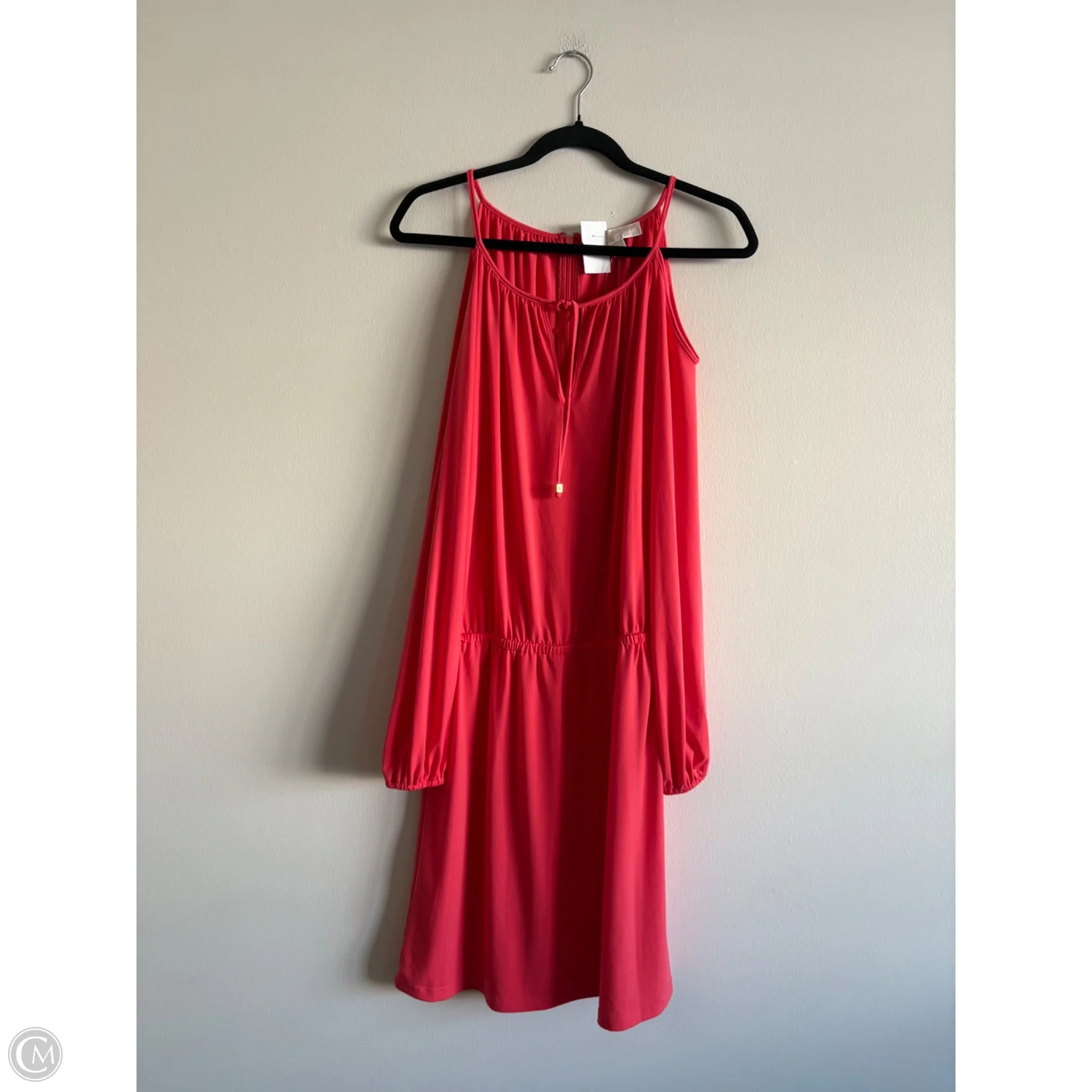 Dress Designer By Michael Kors In Orange, Size: M - Image 1