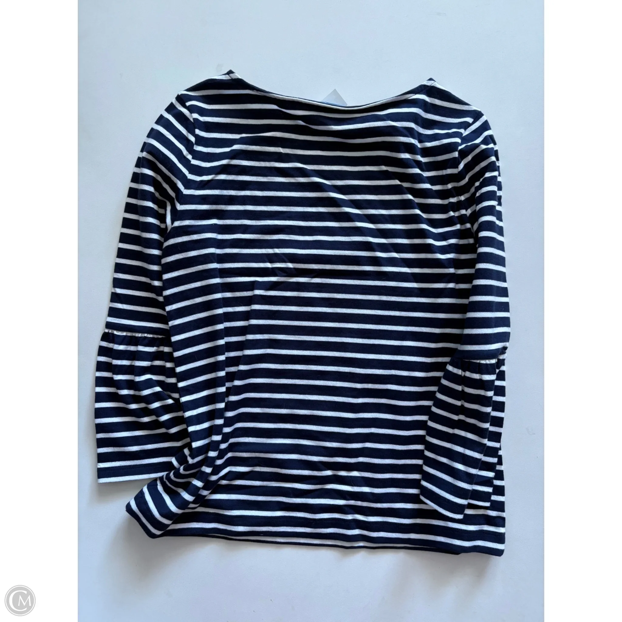 Top Long Sleeve By Draper James In Striped Pattern, Size: Xs - Image 2