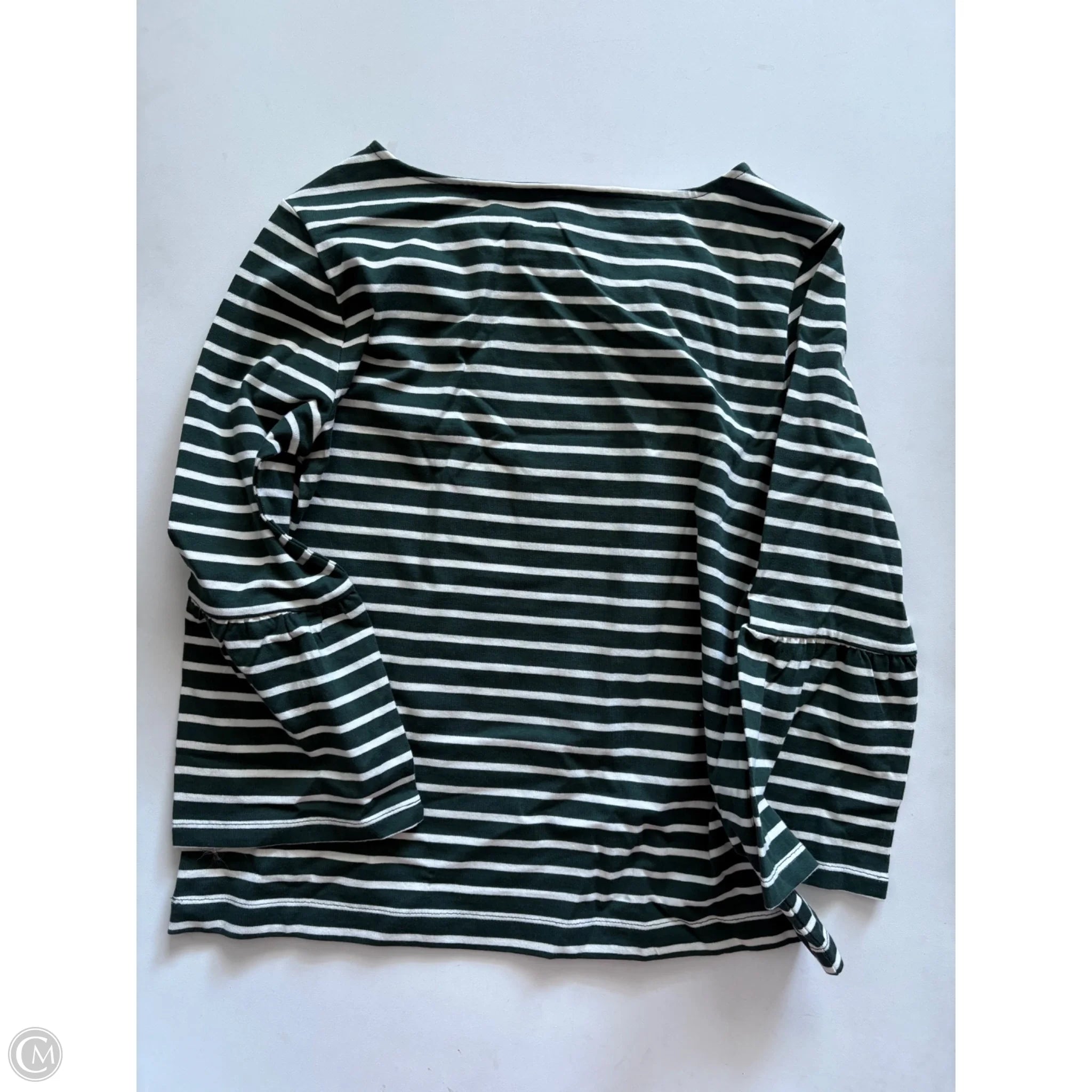 Top Long Sleeve By Draper James In Green, Size: S - Image 2