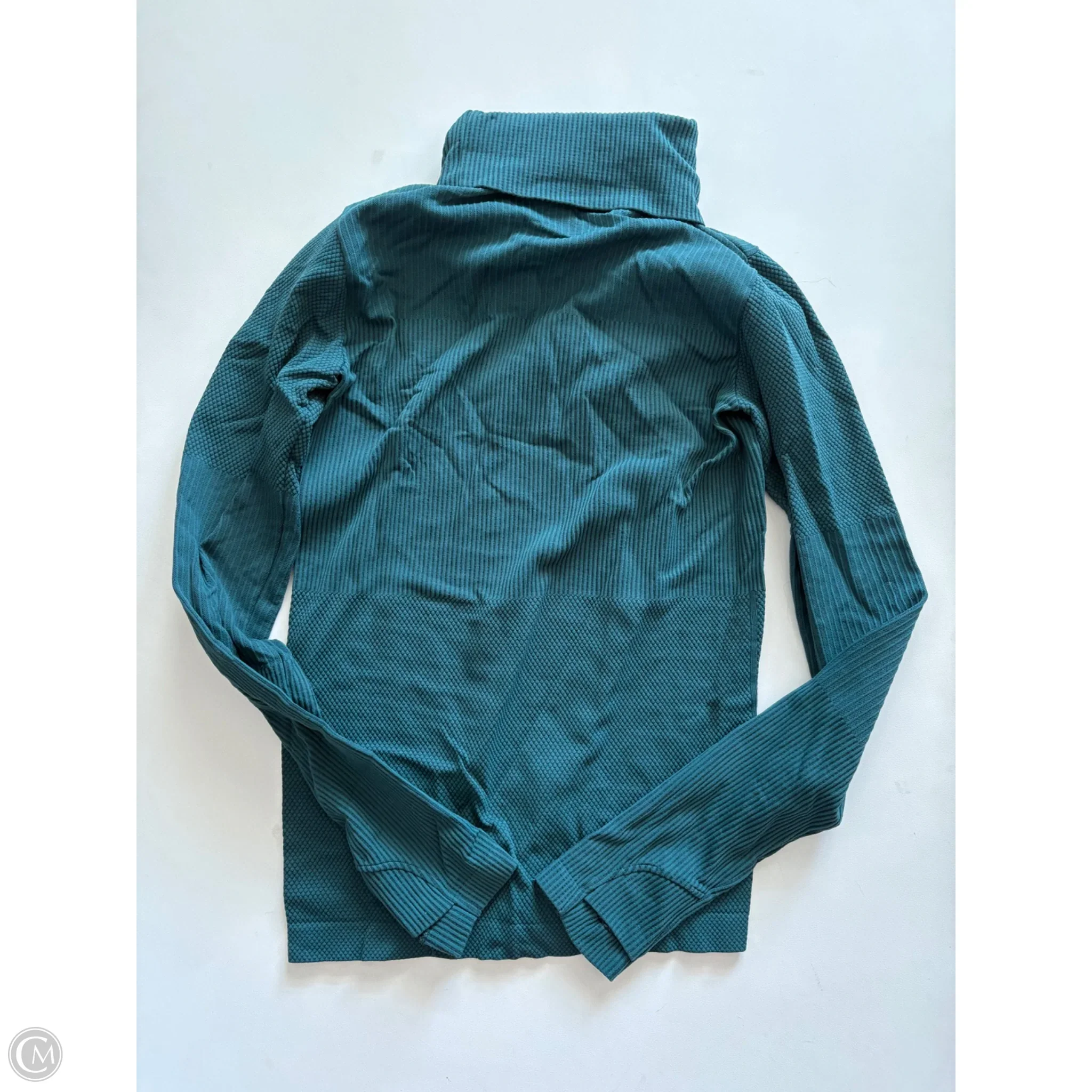 Top Long Sleeve By Athleta In Green, Size: Xs - Image 2