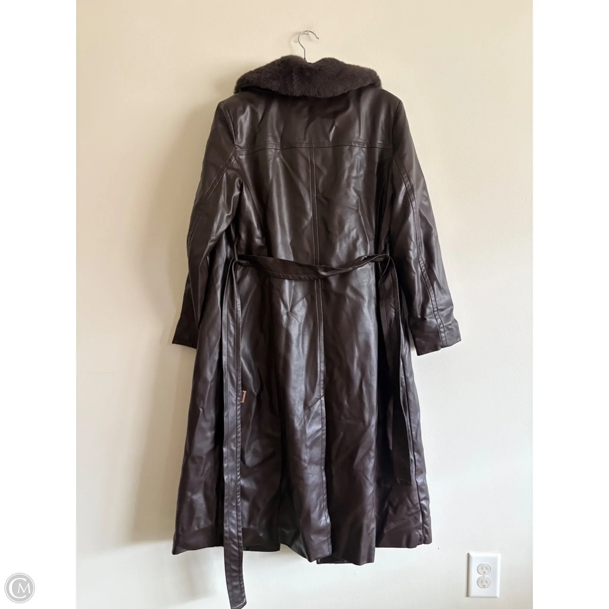 Coat Other By Vince Camuto In Brown, Size: L - Image 2