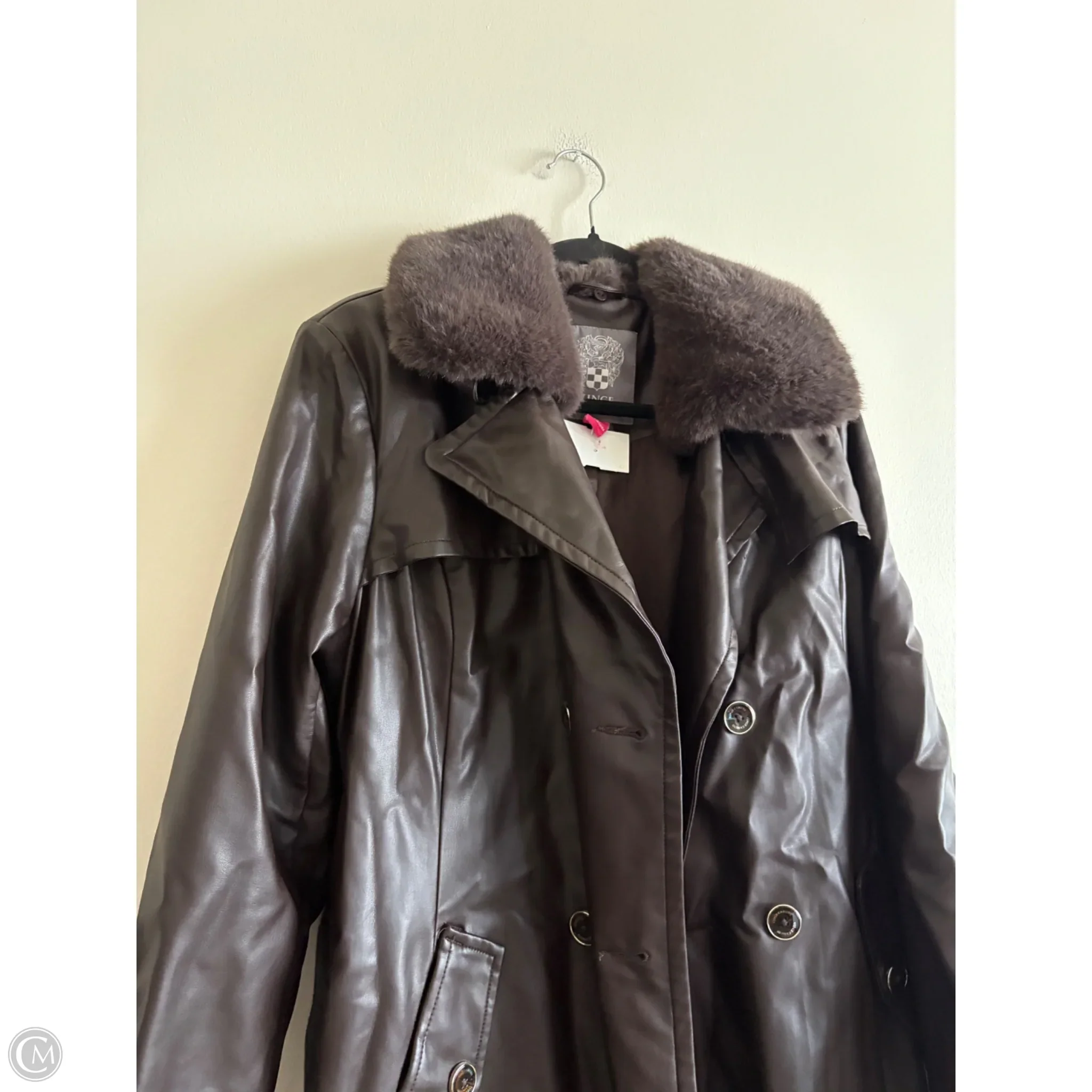 Coat Other By Vince Camuto In Brown, Size: L - Image 3